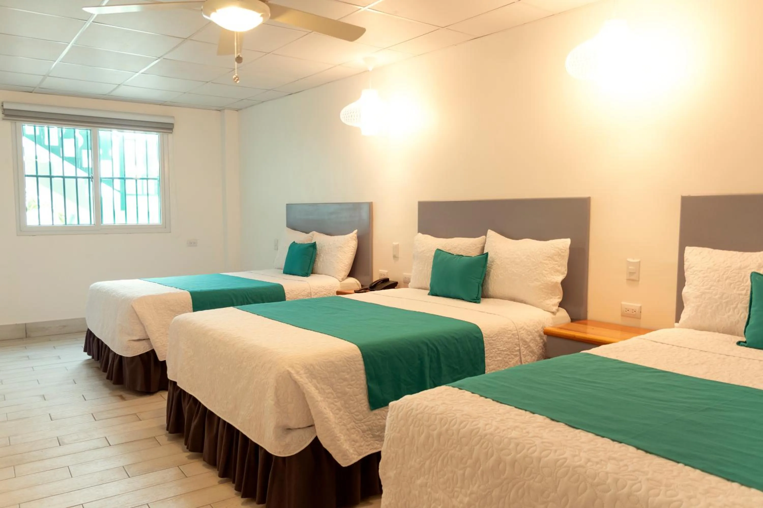 Bed in Hotel Casa Turquesa