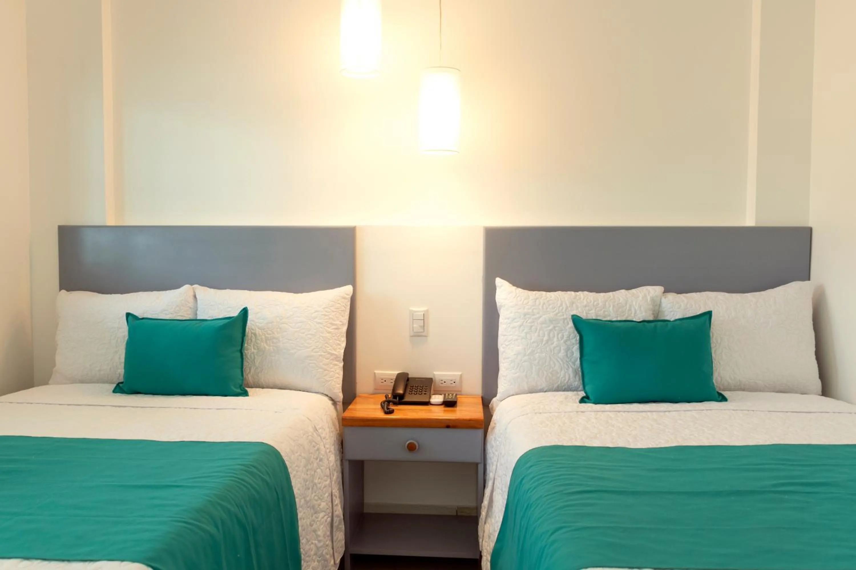 Bed in Hotel Casa Turquesa