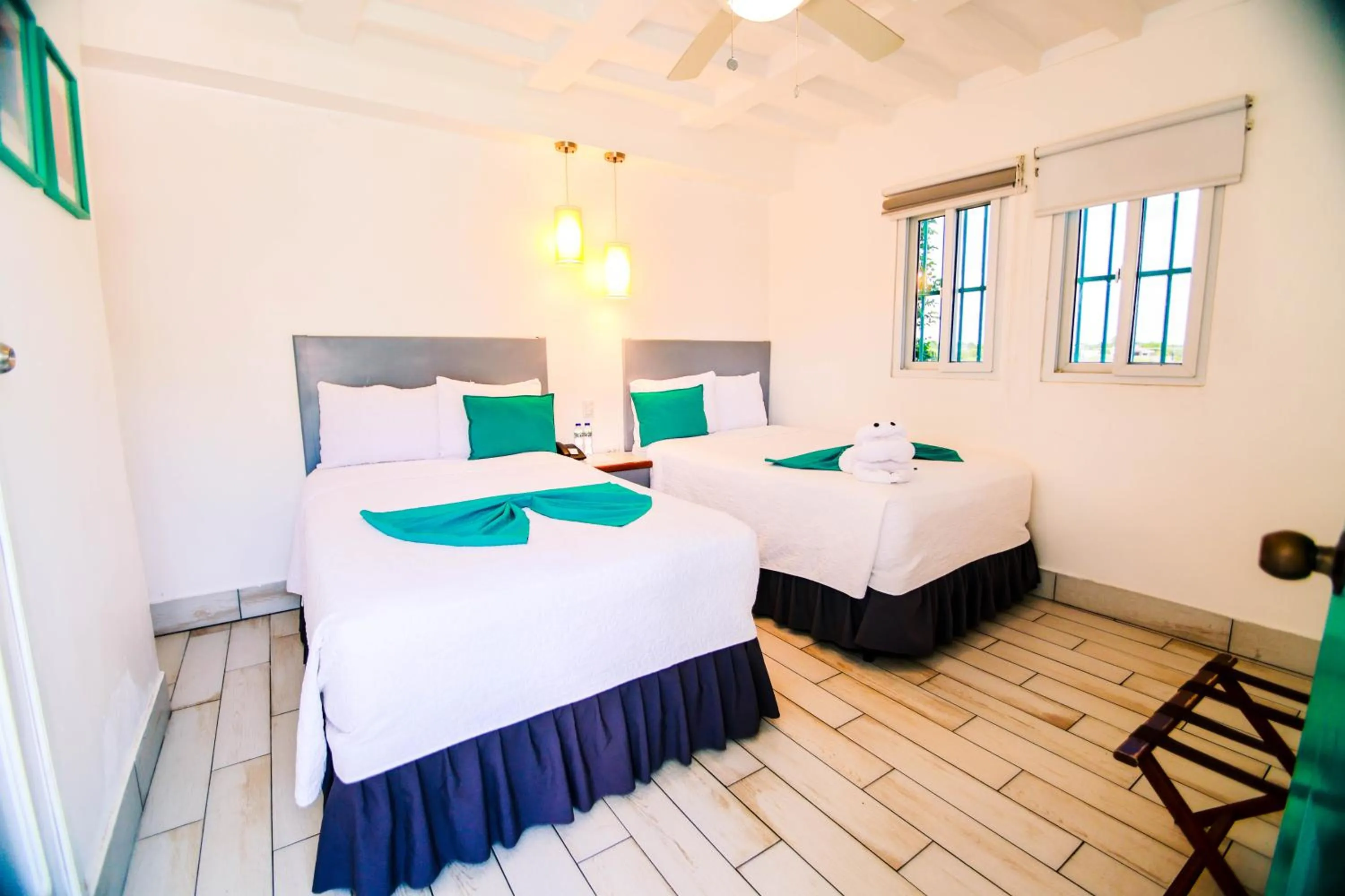 Bed in Hotel Casa Turquesa