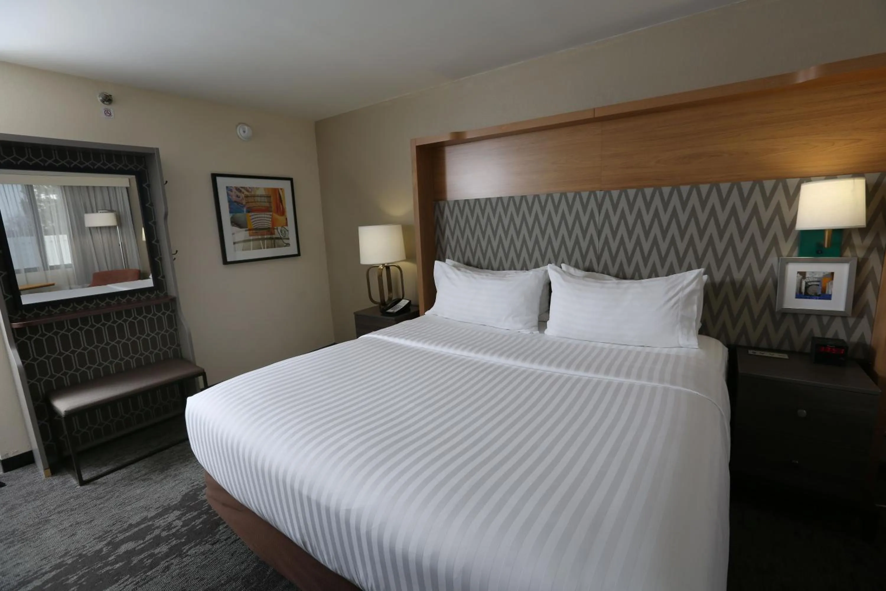 Photo of the whole room, Bed in Holiday Inn Chicago North Shore by IHG