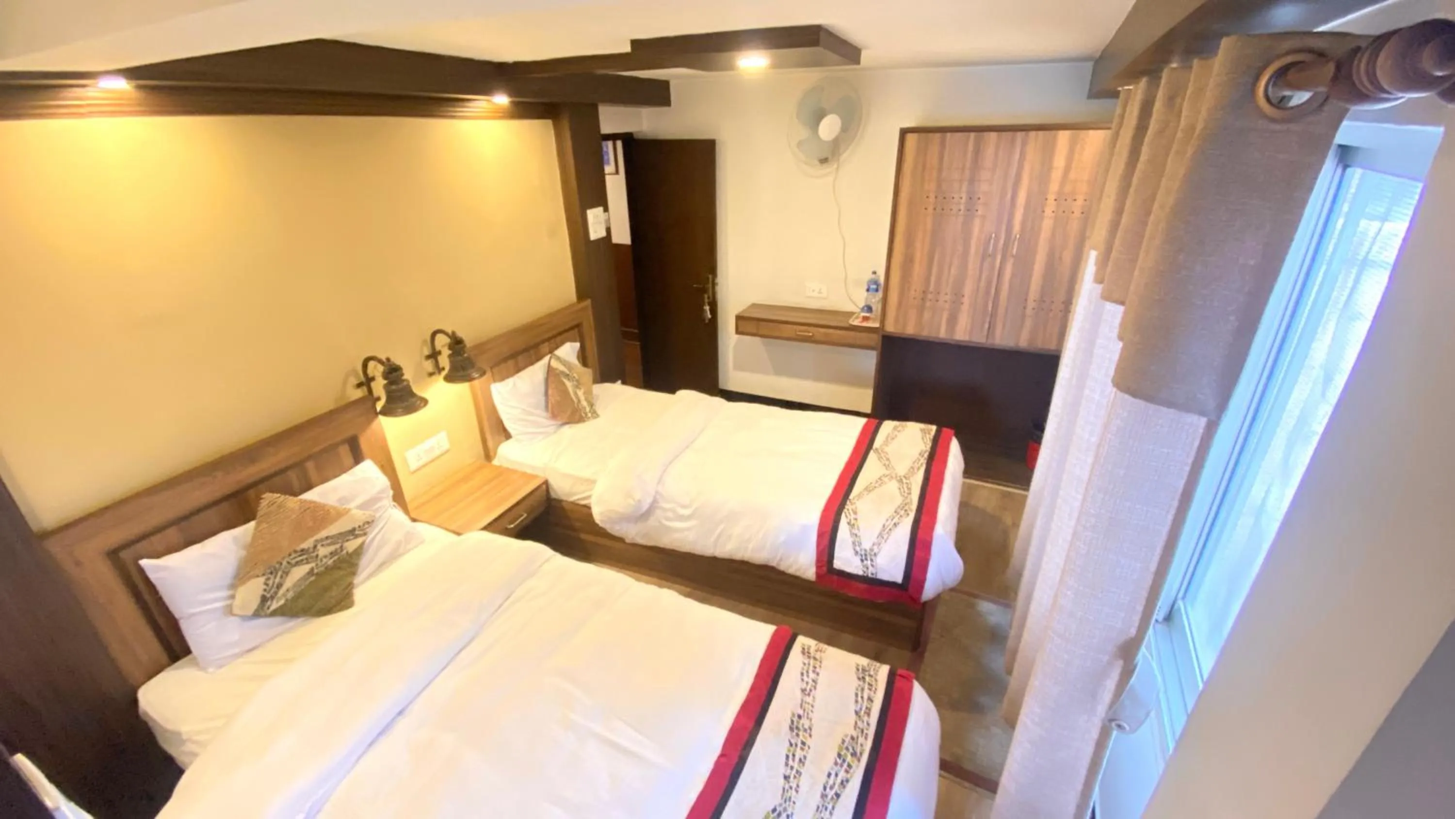 Photo of the whole room, Bed in Shiva Guest House