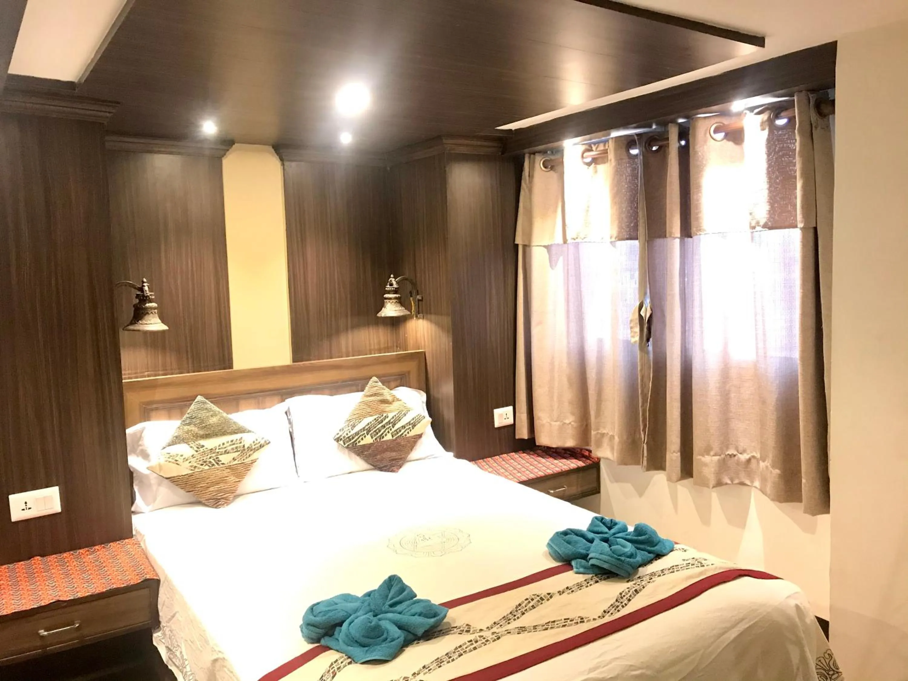 Bathroom, Bed in Shiva Guest House