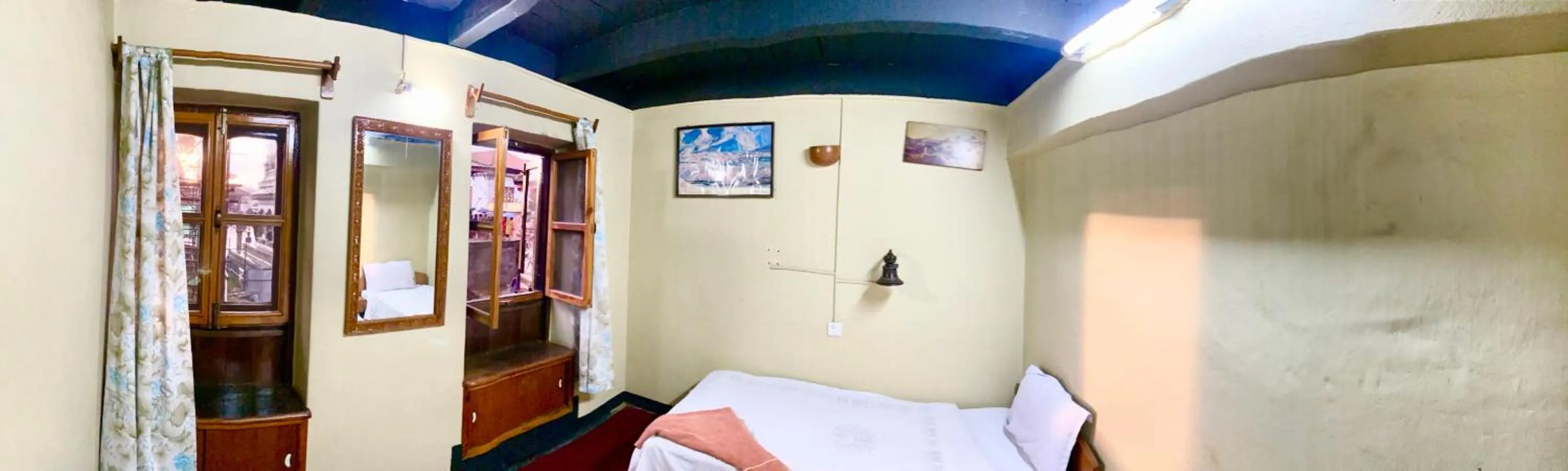 View (from property/room), Bed in Shiva Guest House