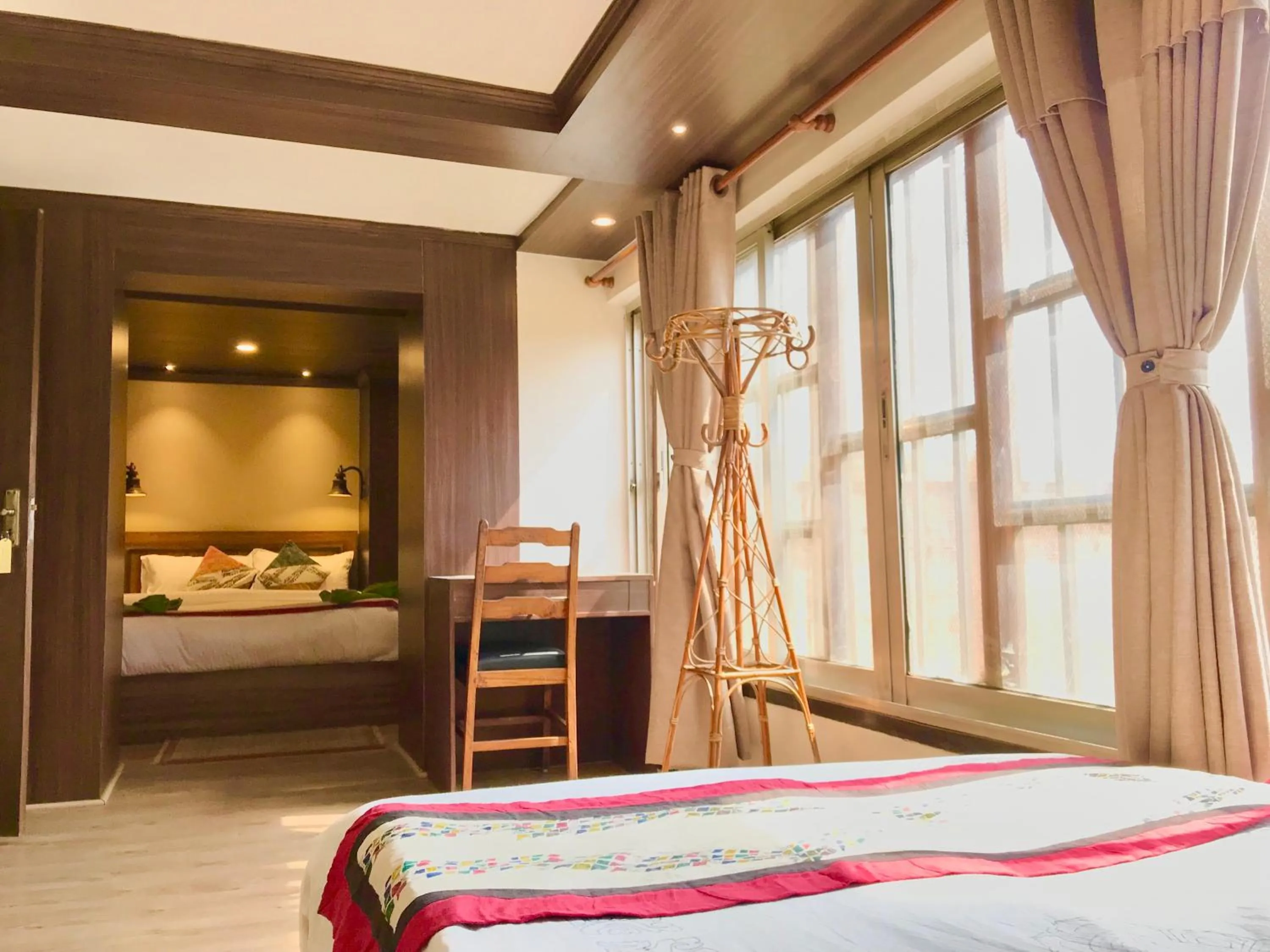 Bed in Shiva Guest House