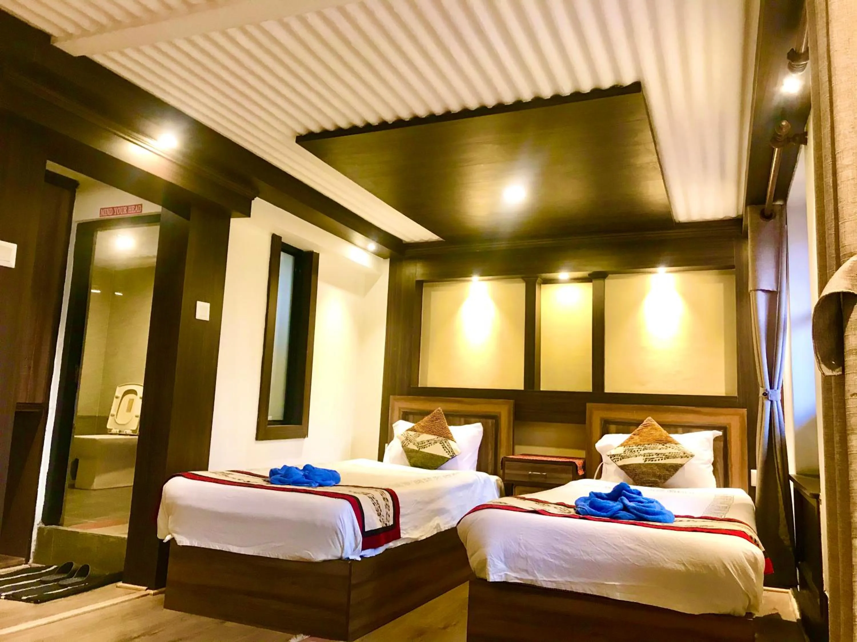 Photo of the whole room, Bed in Shiva Guest House