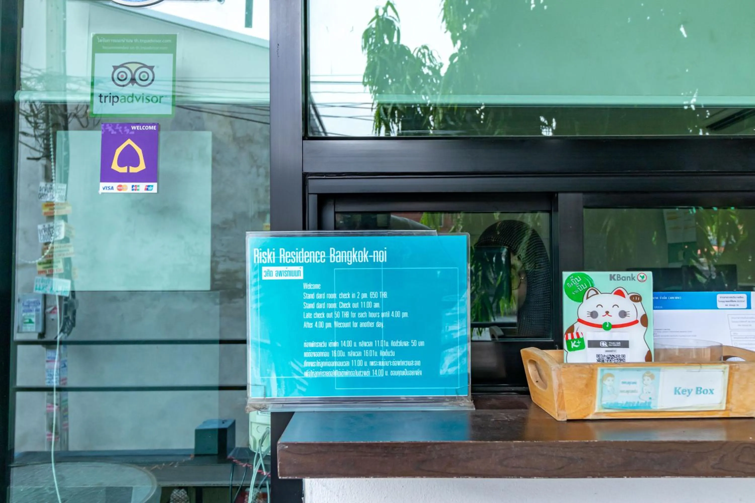 Property building in Riski Residence Bangkok-noi - Wasit Apartment