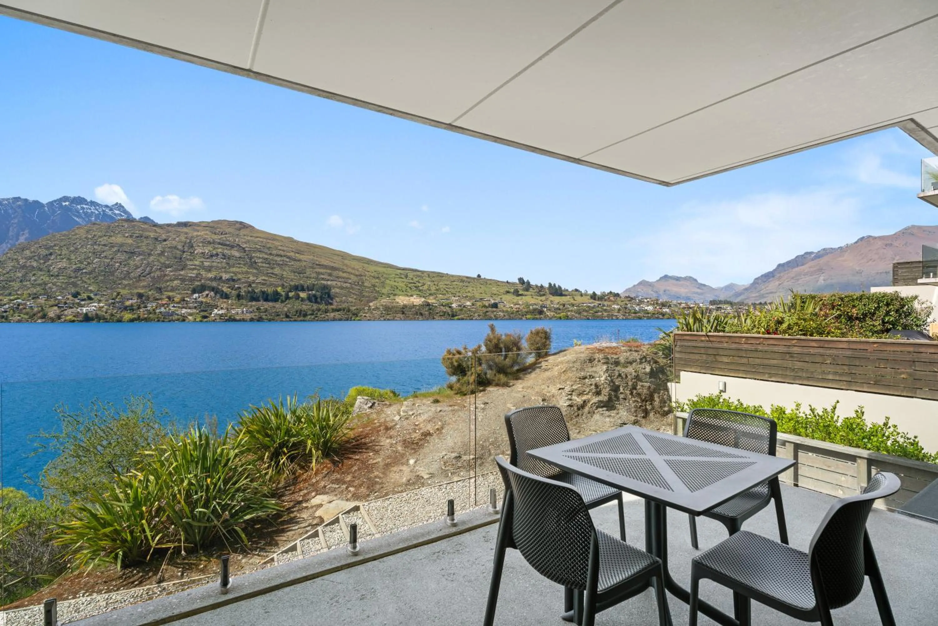 Balcony/Terrace in Residence du Lac Unit 35