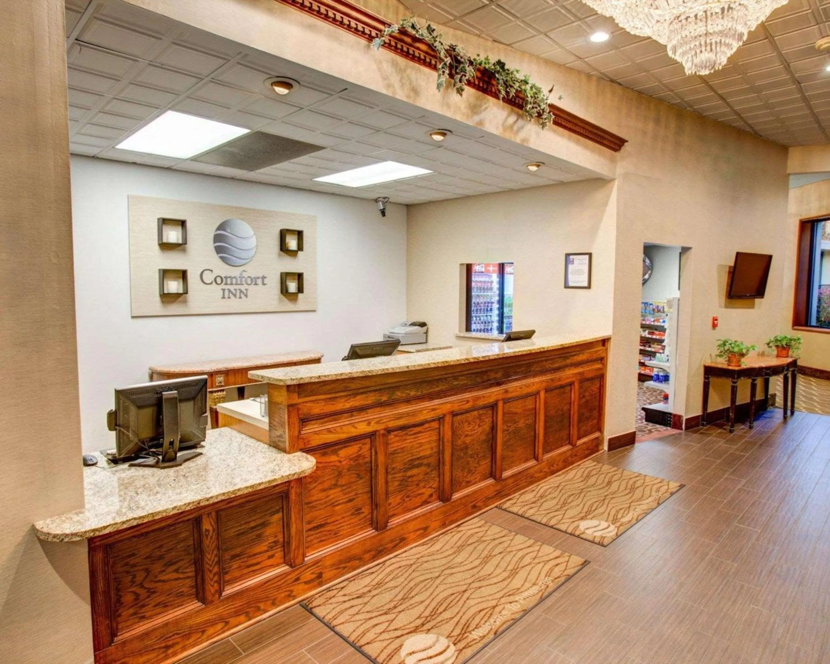 Lobby or reception in Comfort Inn Conference Center Pittsburgh Penn Hills