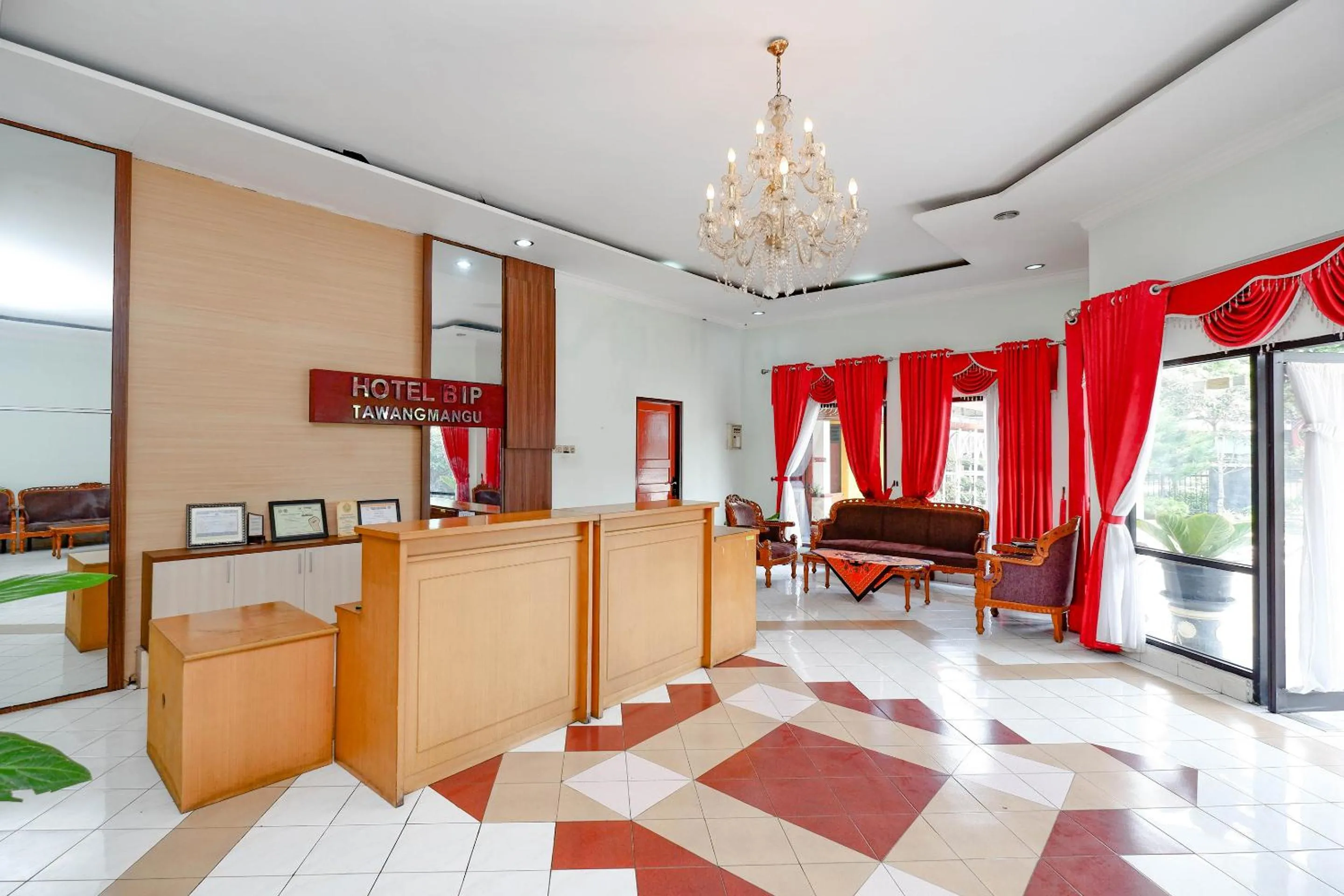 Lobby or reception in Hotel BIP Tawangmangu