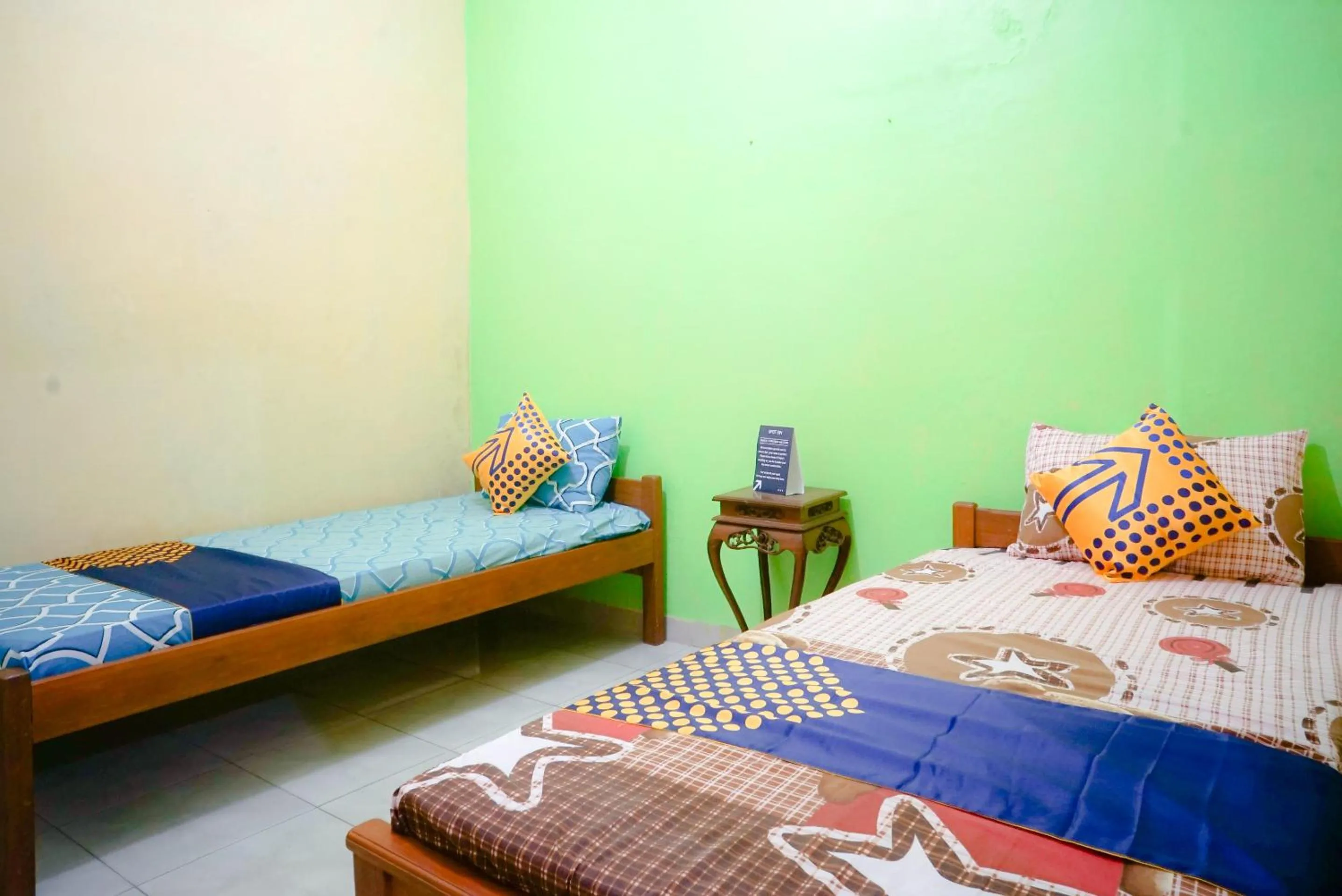 Bedroom, Bed in Hotel O Wallet Family Residence Syariah