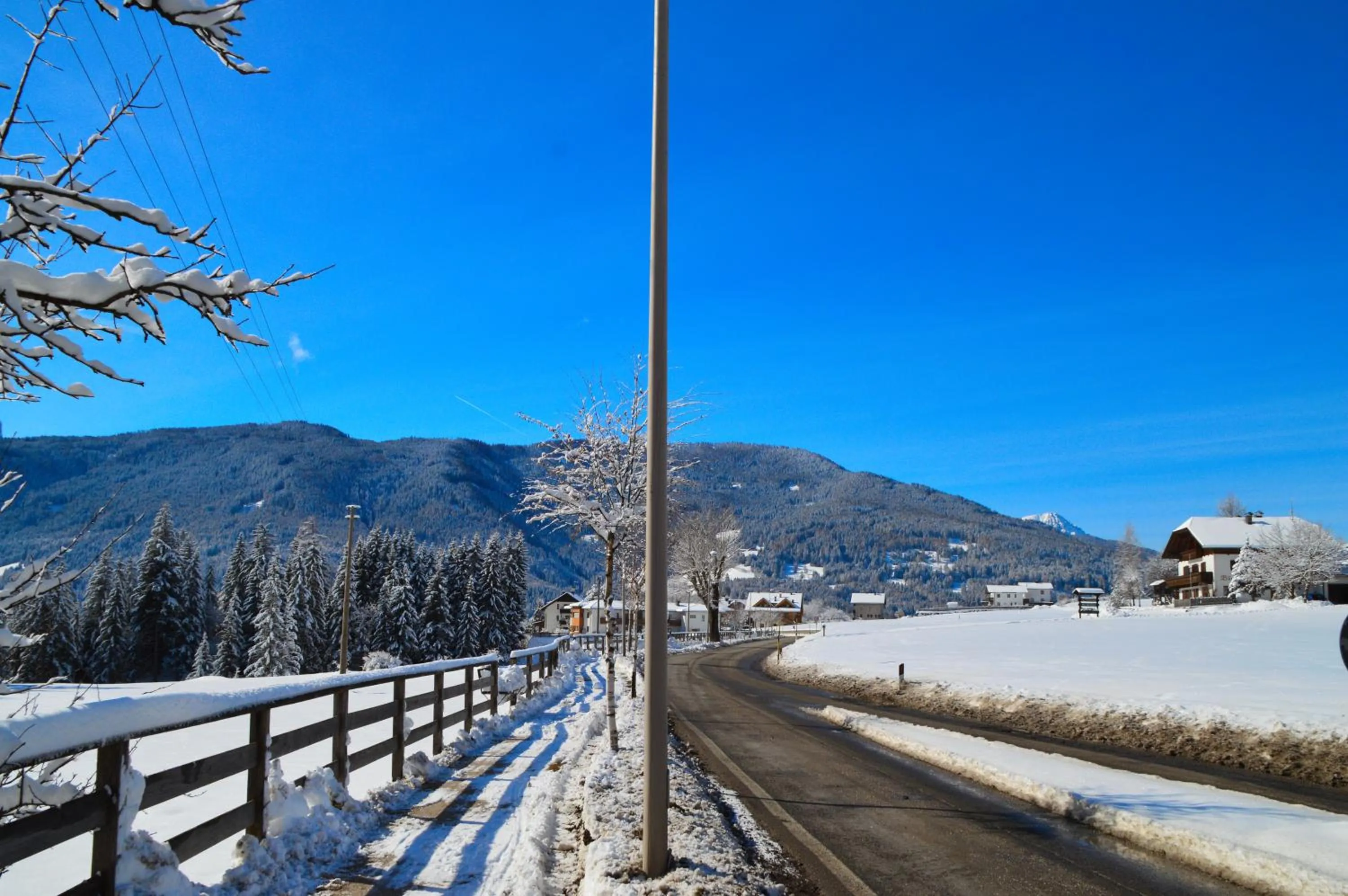 Natural landscape in Hotel Chalet Olympia