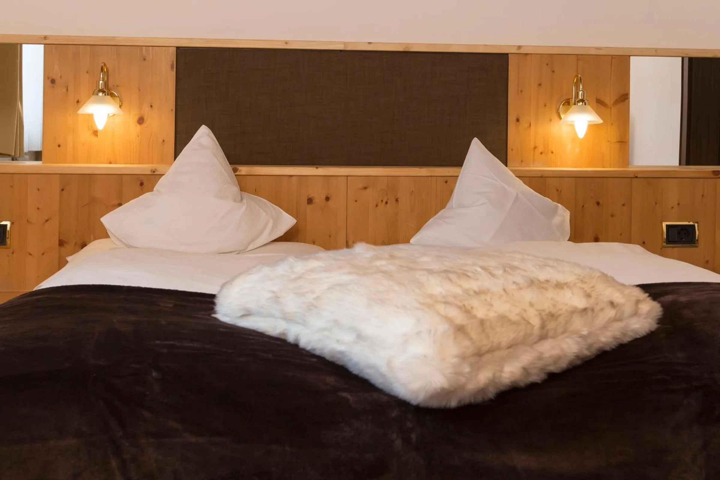 Bed in Hotel Chalet Olympia