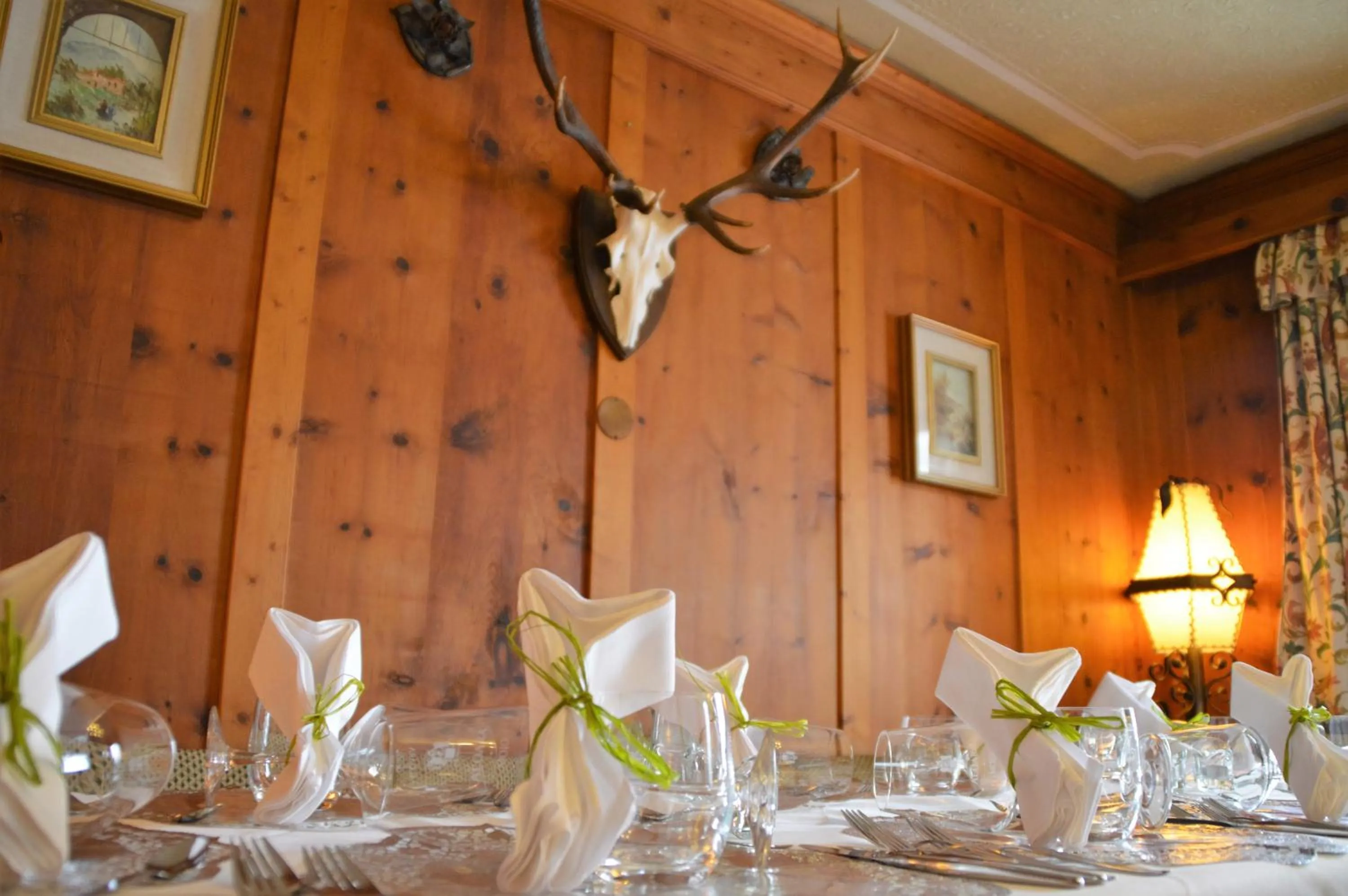 Communal lounge/ TV room in Hotel Chalet Olympia