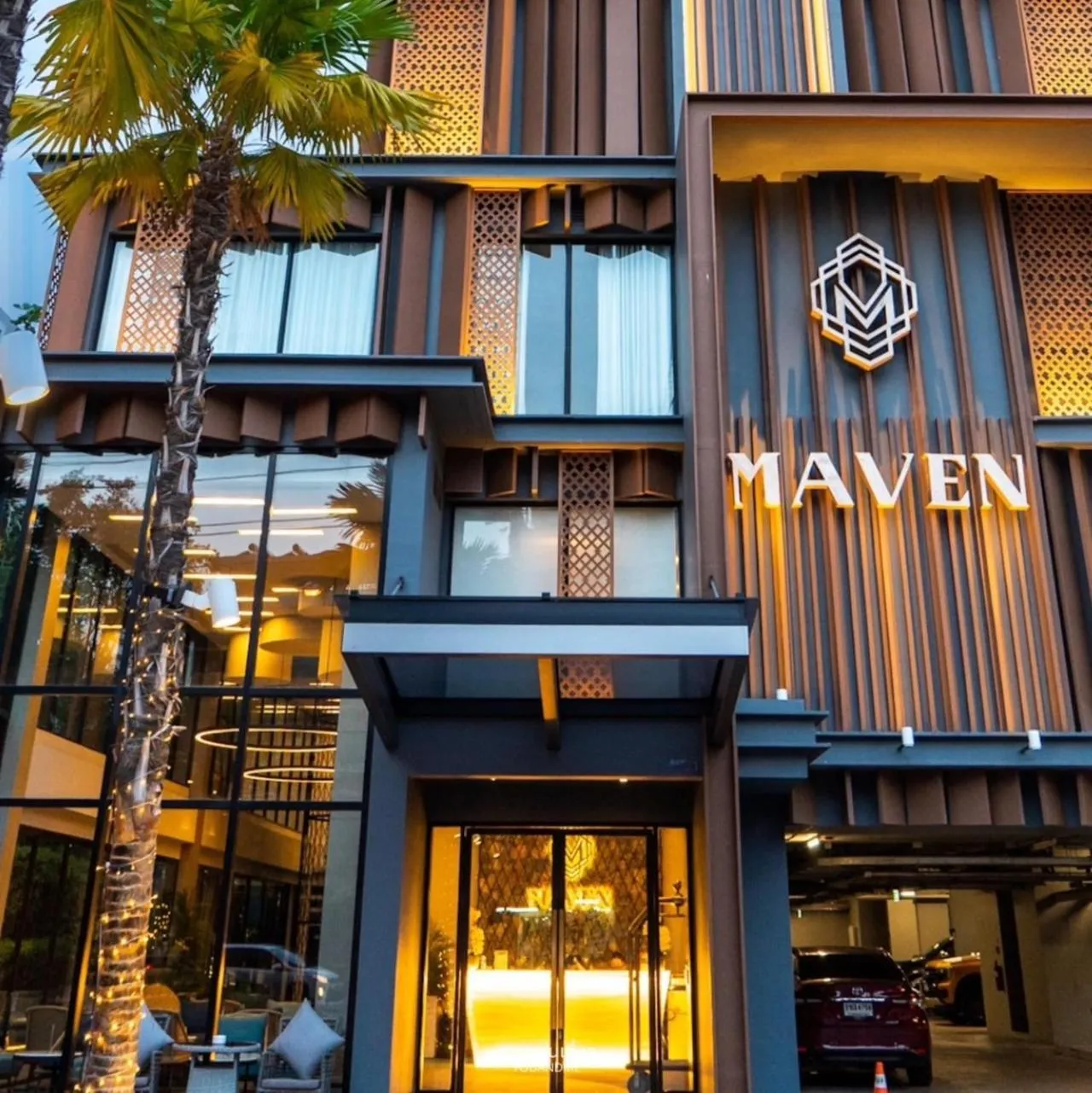 Property building in Maven Stylish Hotel Hua Hin