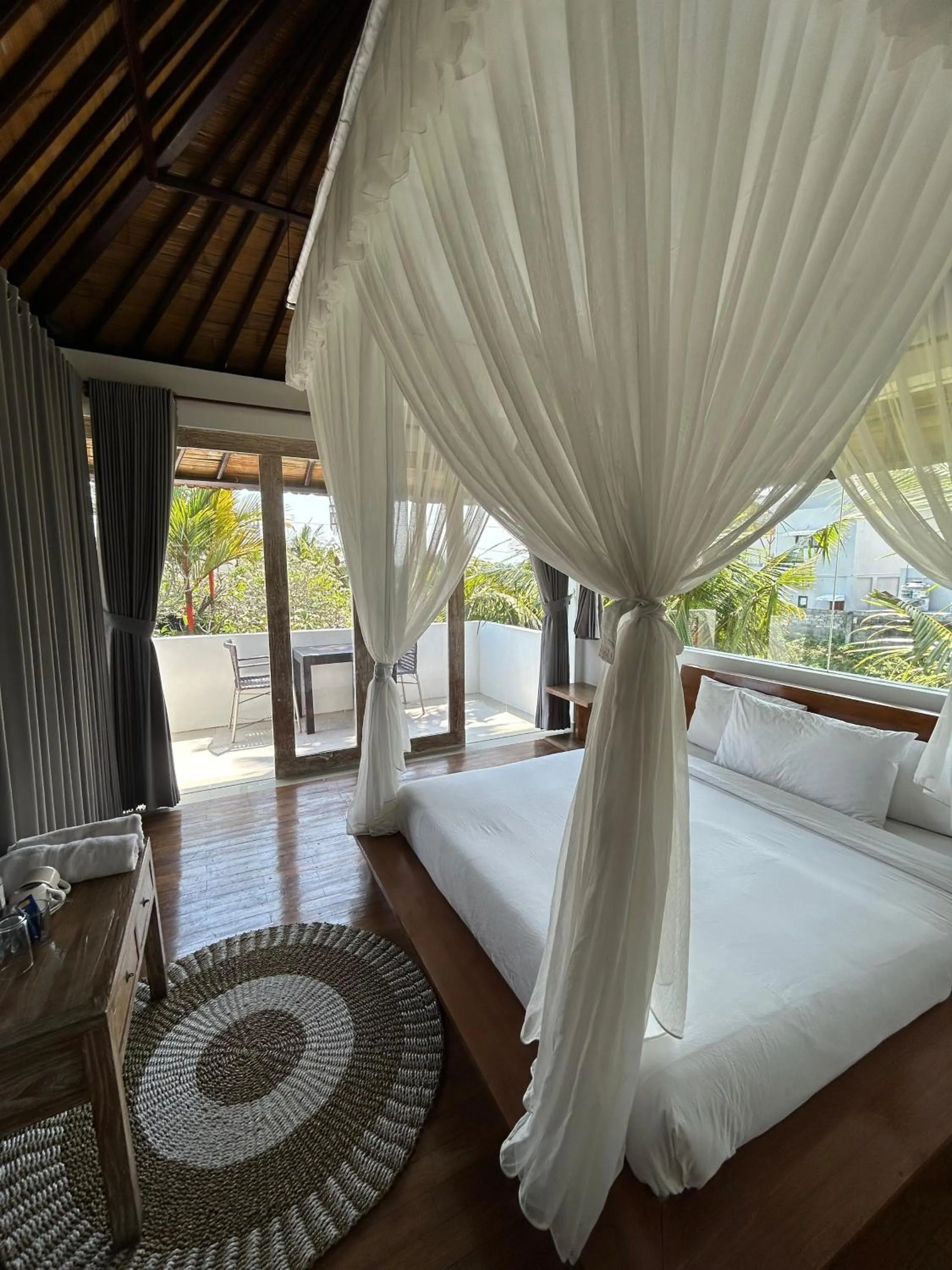 Bed in D'sawah Villa