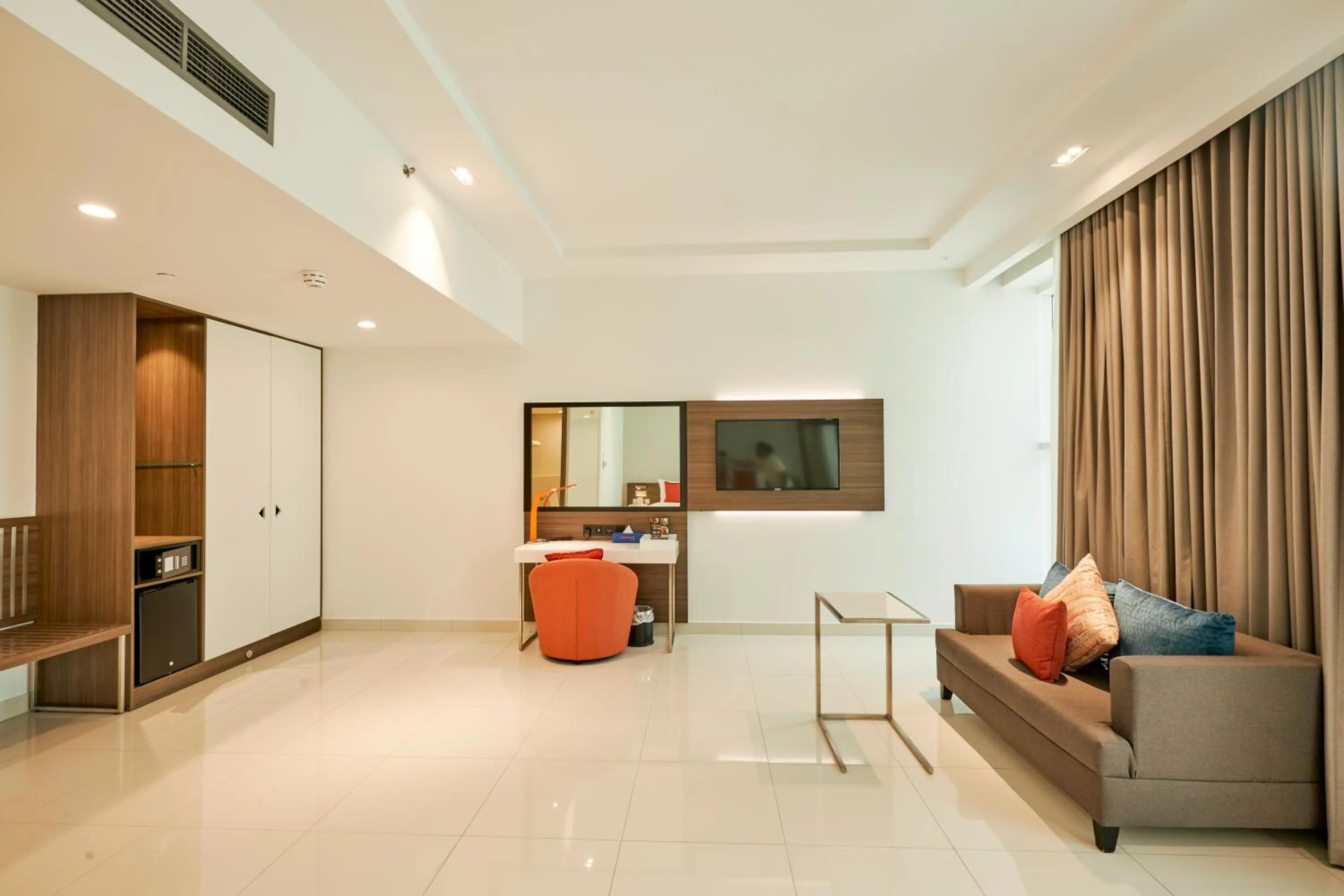 Living room in Citymax Hotel Business Bay