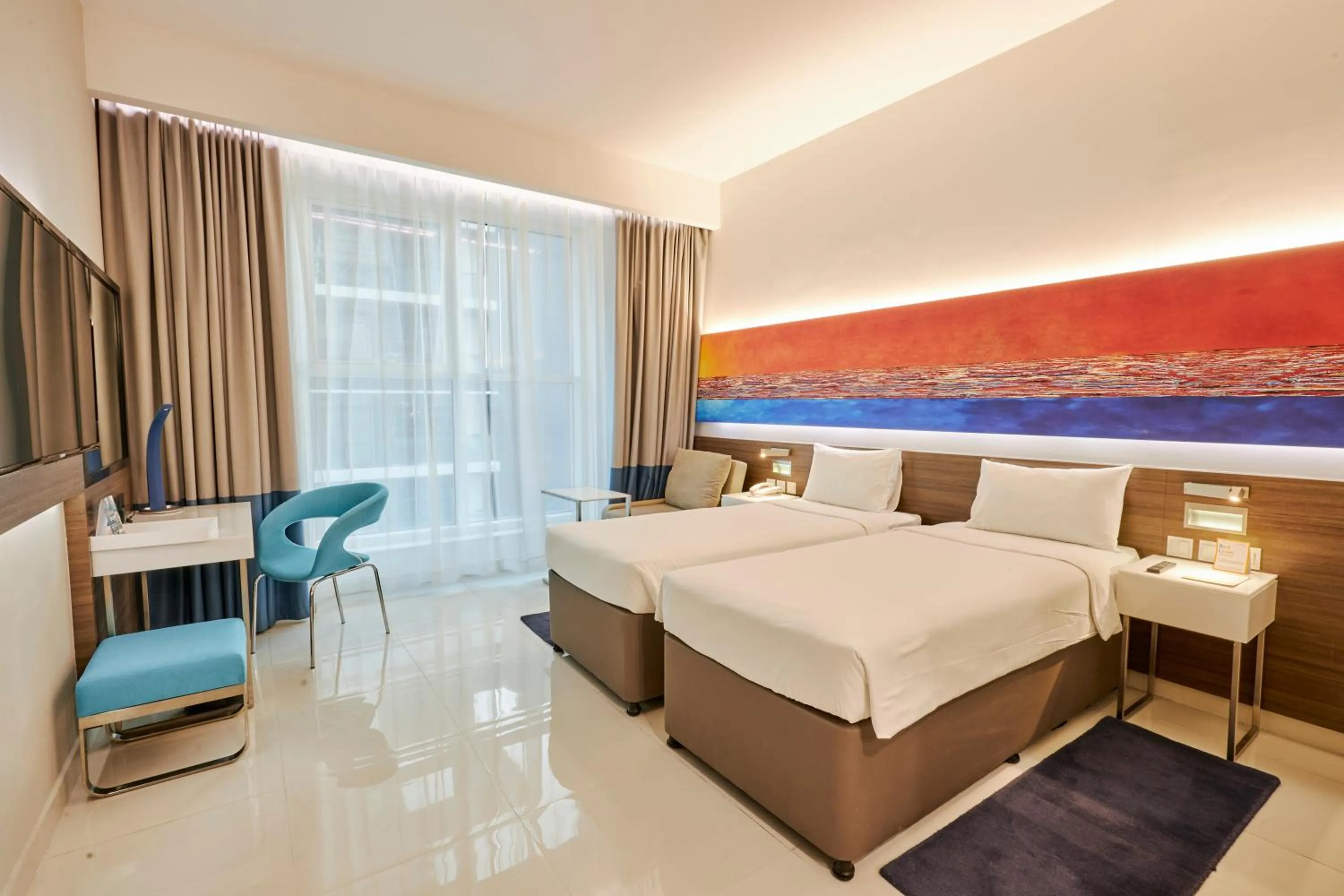 Photo of the whole room, Bed in Citymax Hotel Business Bay