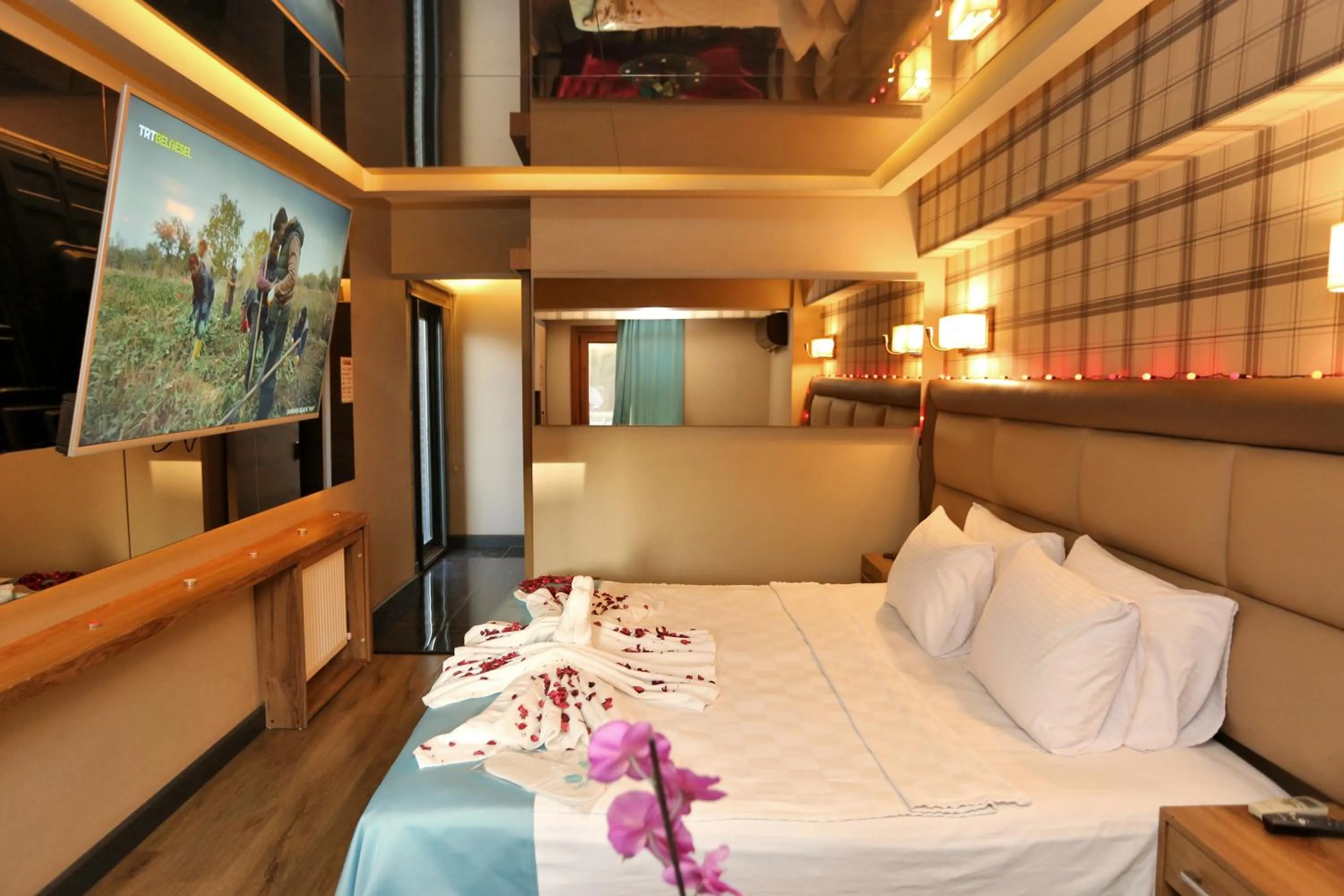 TV and multimedia in Turkuaz Hotel