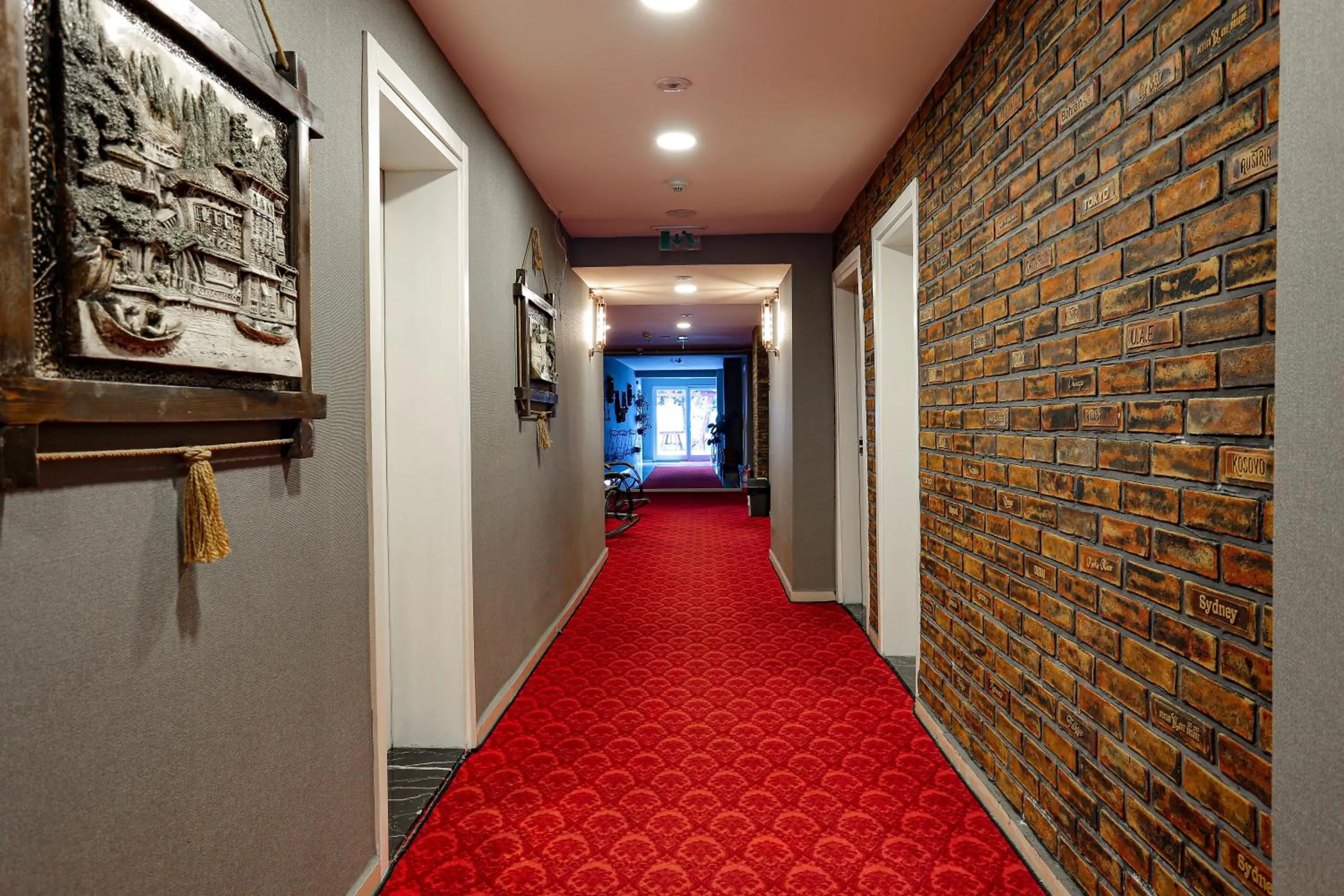 Lobby or reception in Turkuaz Hotel