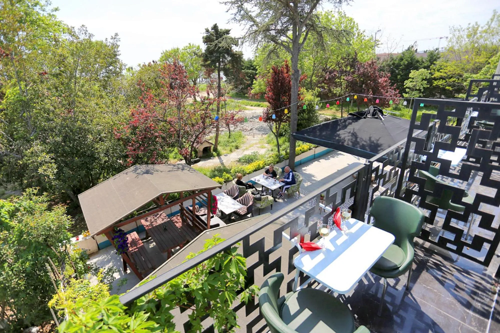 Garden in Turkuaz Hotel