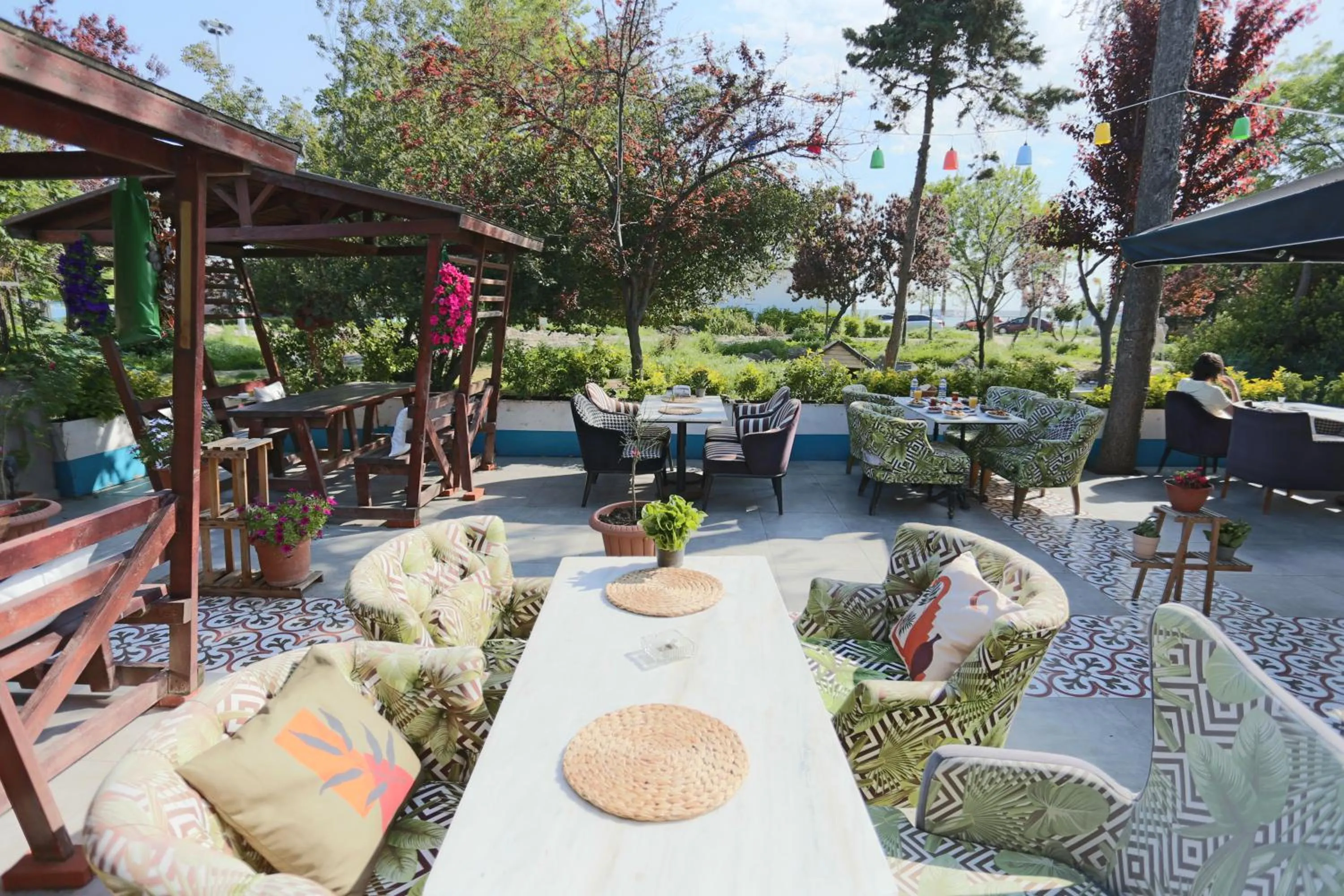 Garden in Turkuaz Hotel