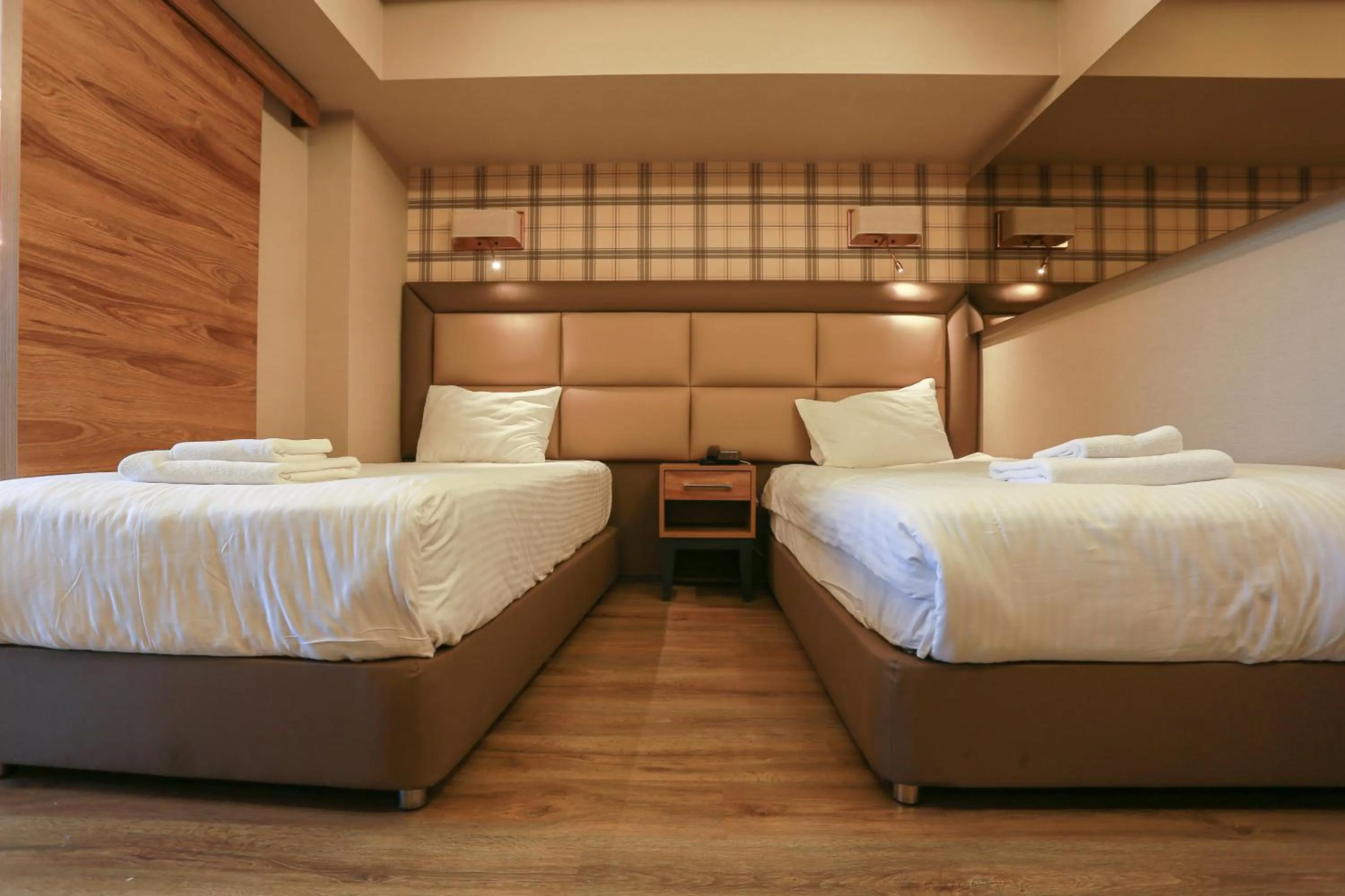 Bed in Turkuaz Hotel