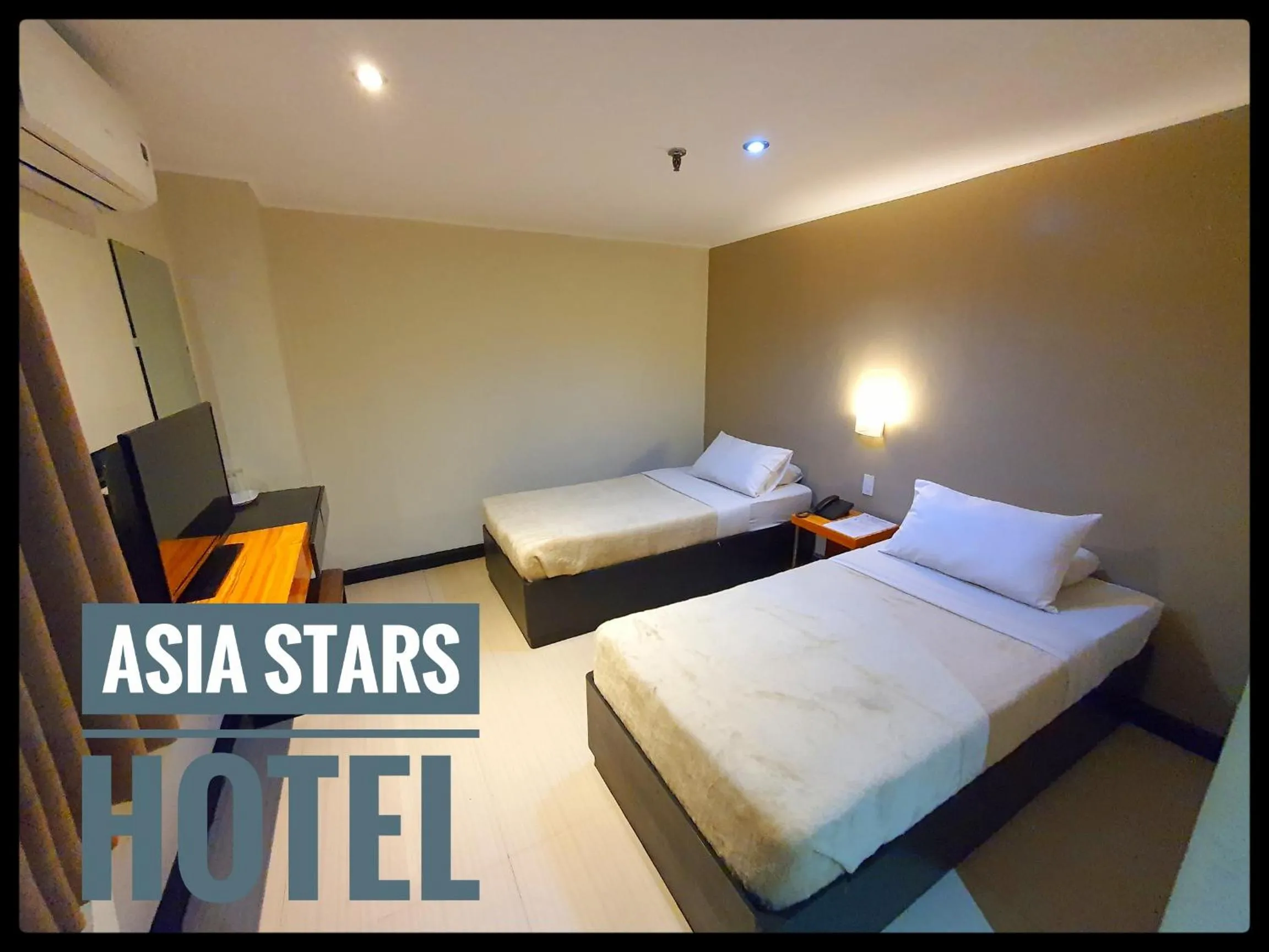 Bed in Asia Stars Hotel