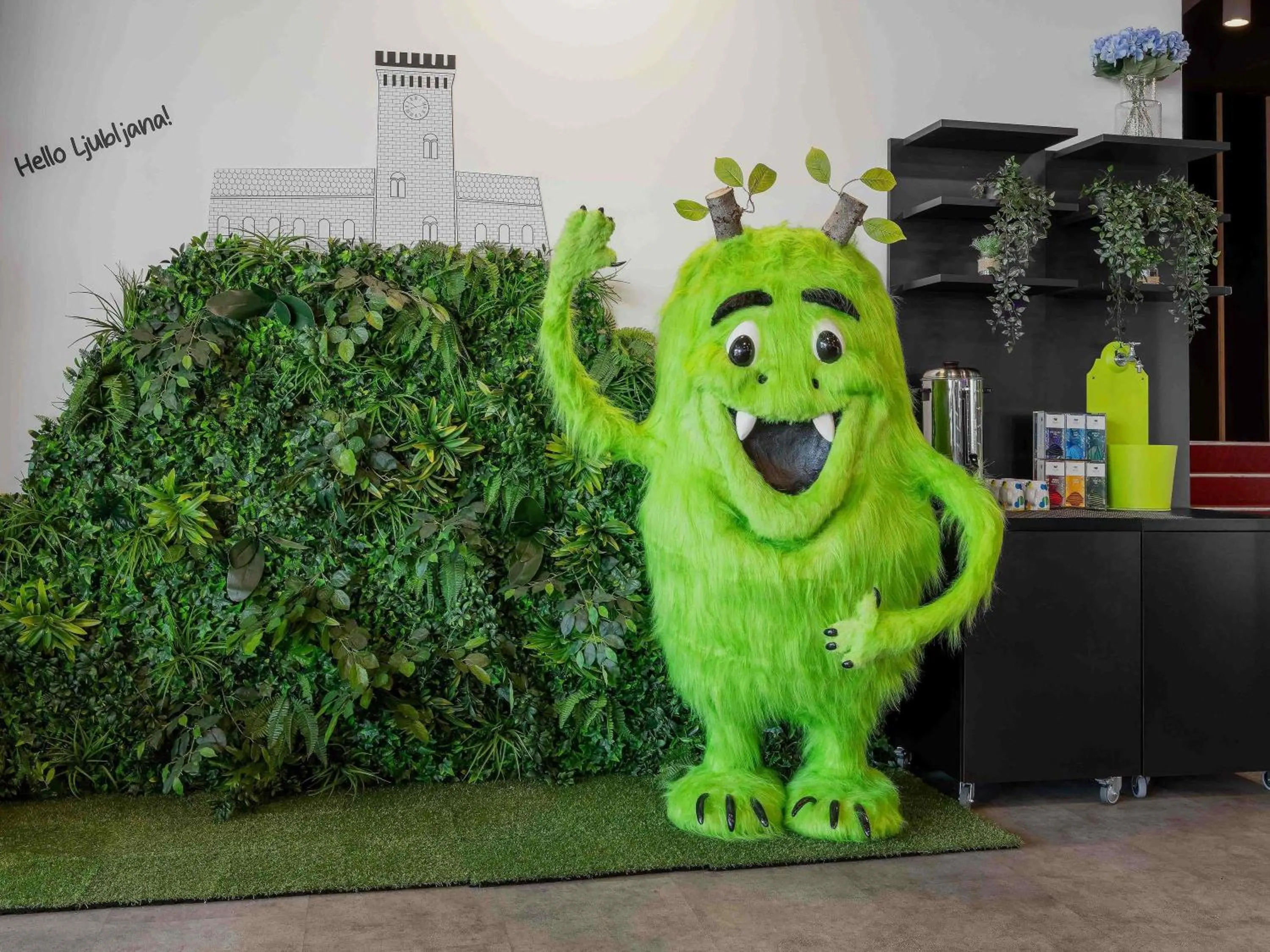 Property building in ibis Styles Ljubljana The Fuzzy Log