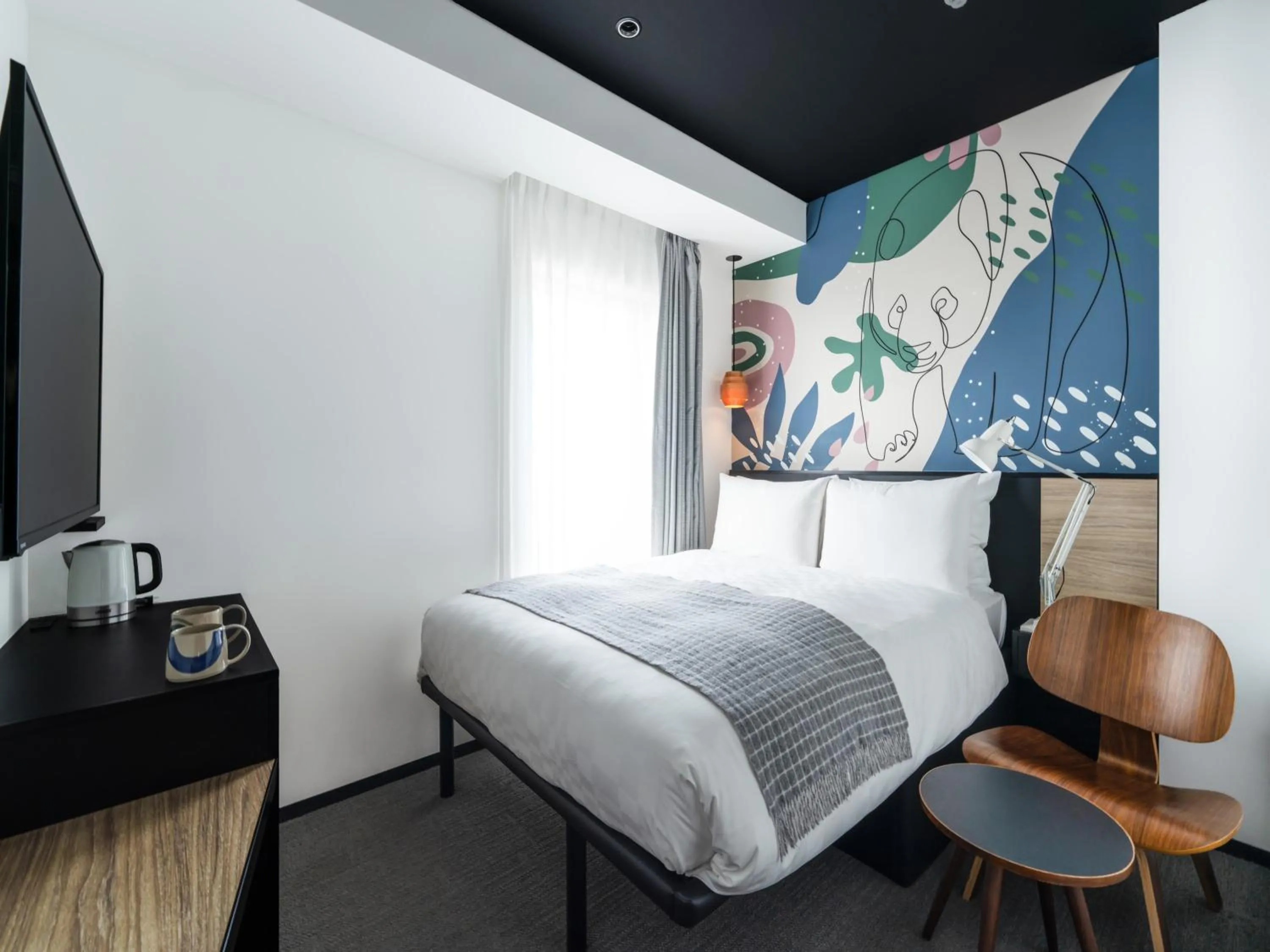 Bed in Hotel Resol Ueno