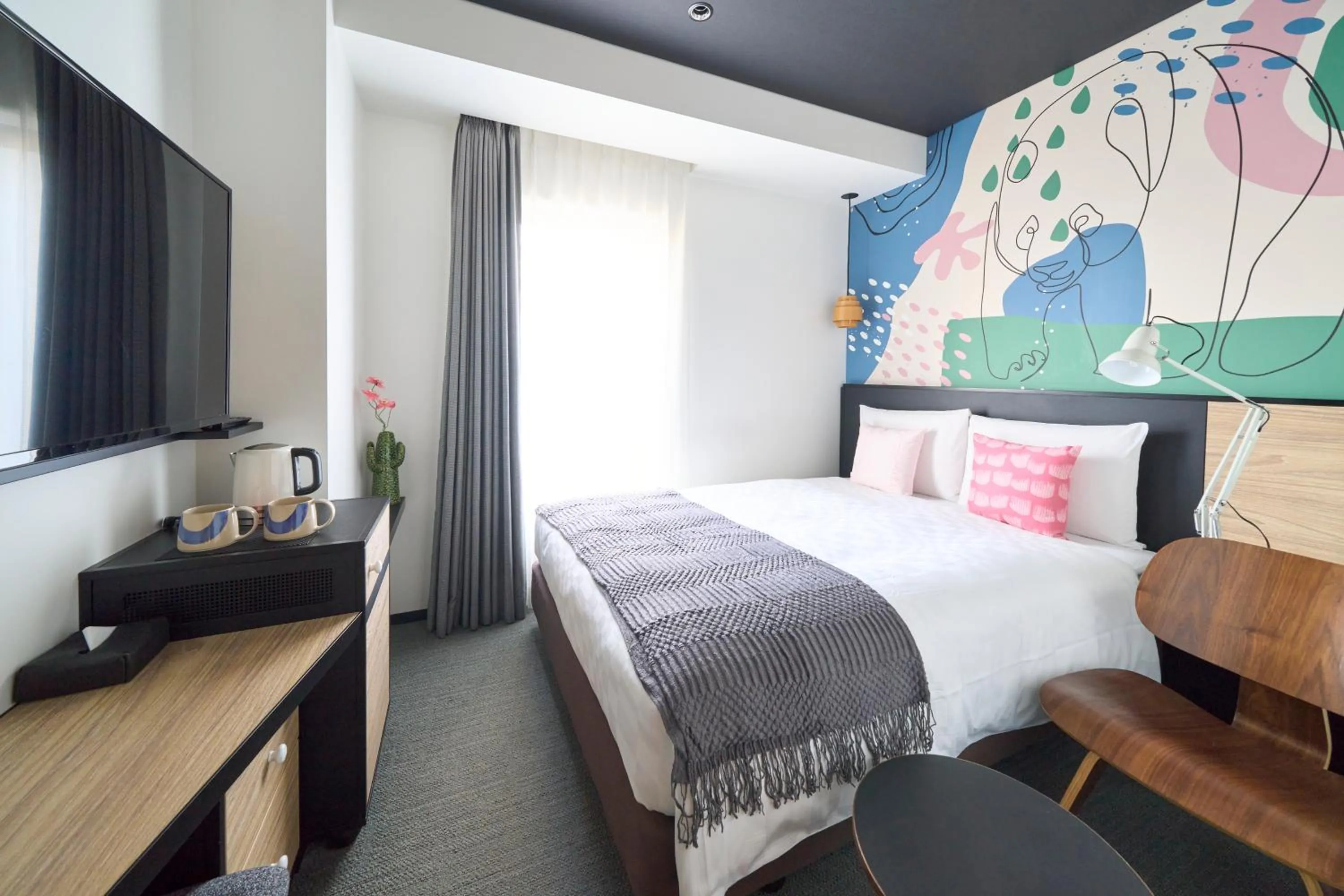 Bed in Hotel Resol Ueno