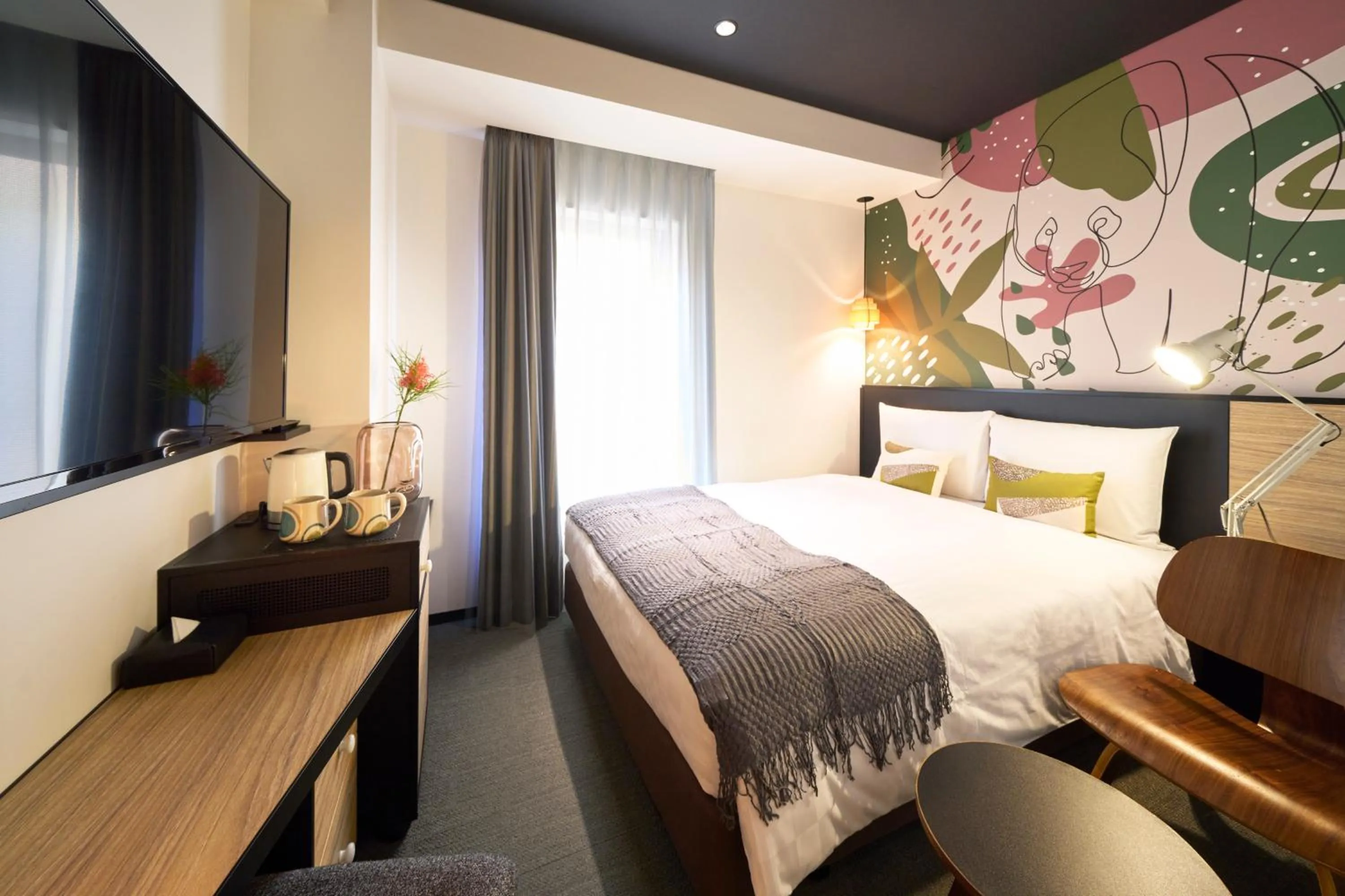 Bed in Hotel Resol Ueno