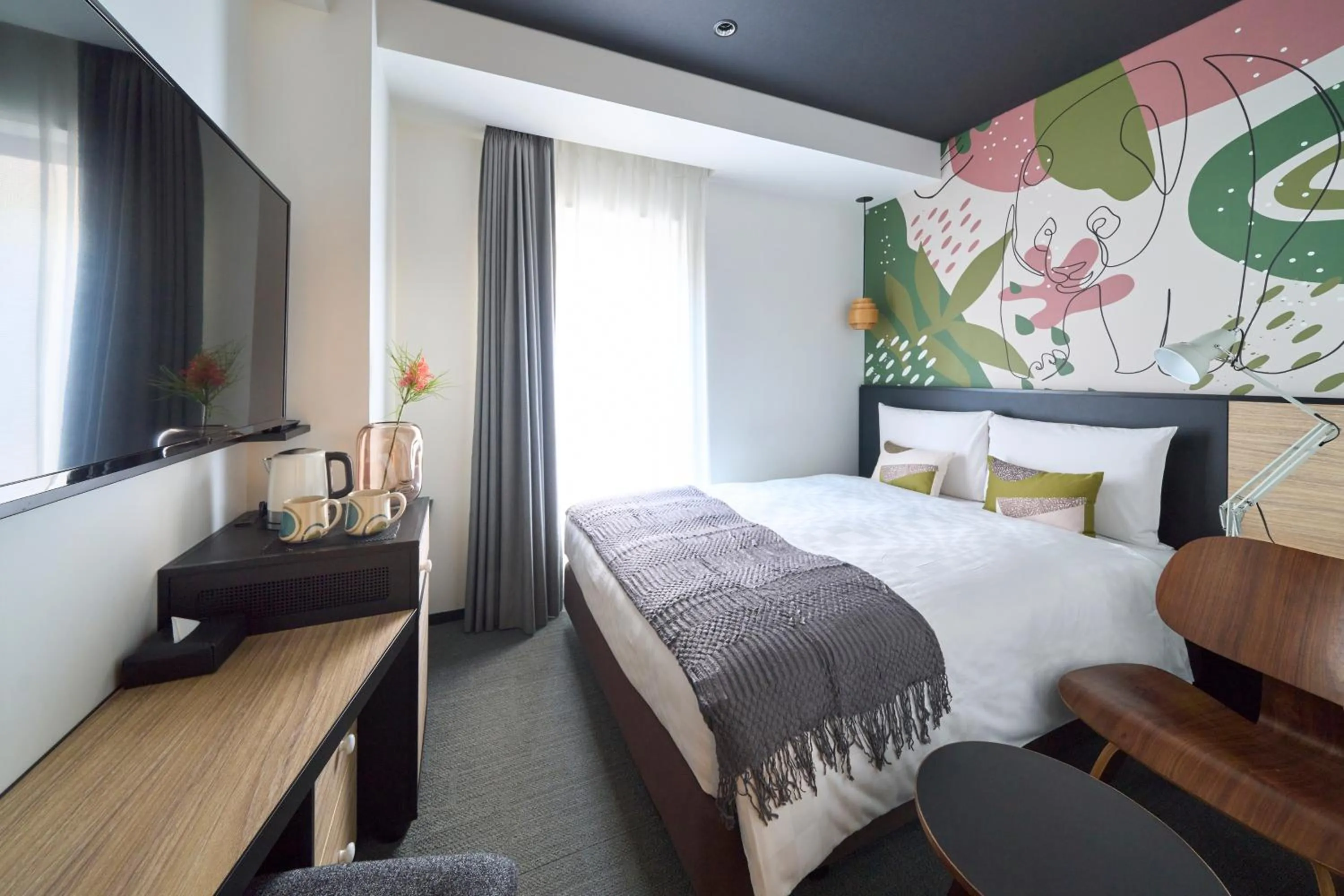 Bed in Hotel Resol Ueno