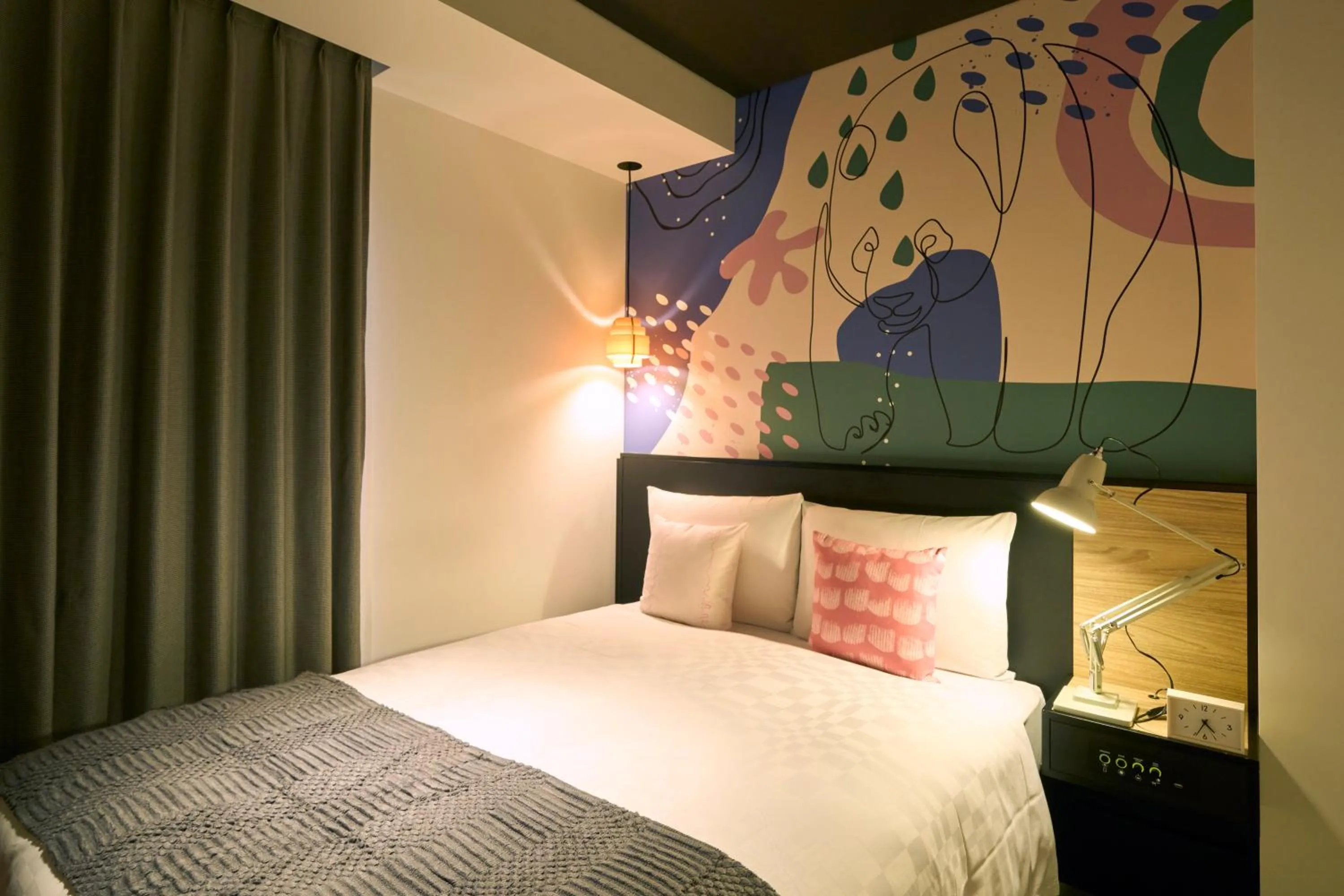 Bed in Hotel Resol Ueno