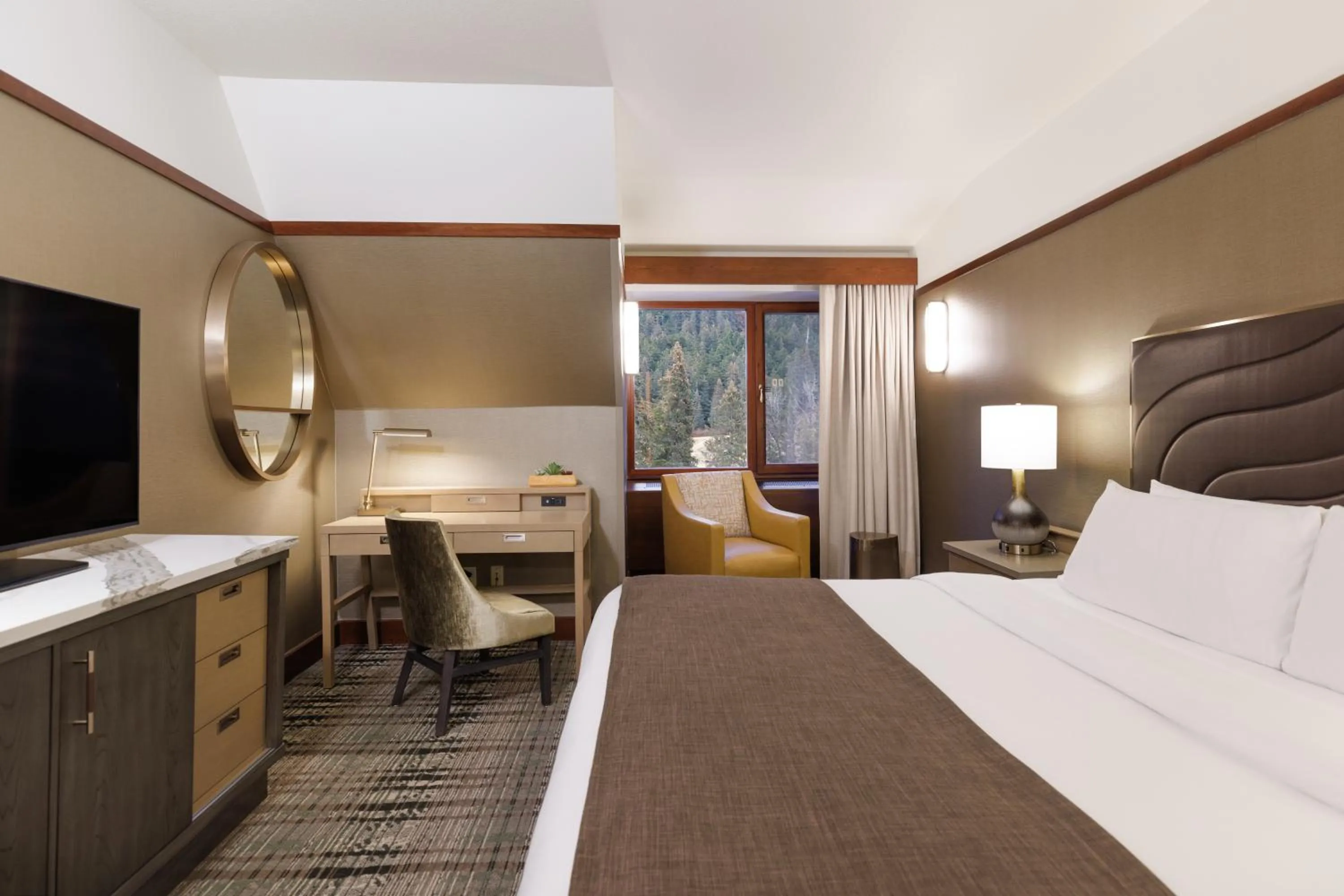 Bed in Alyeska Resort