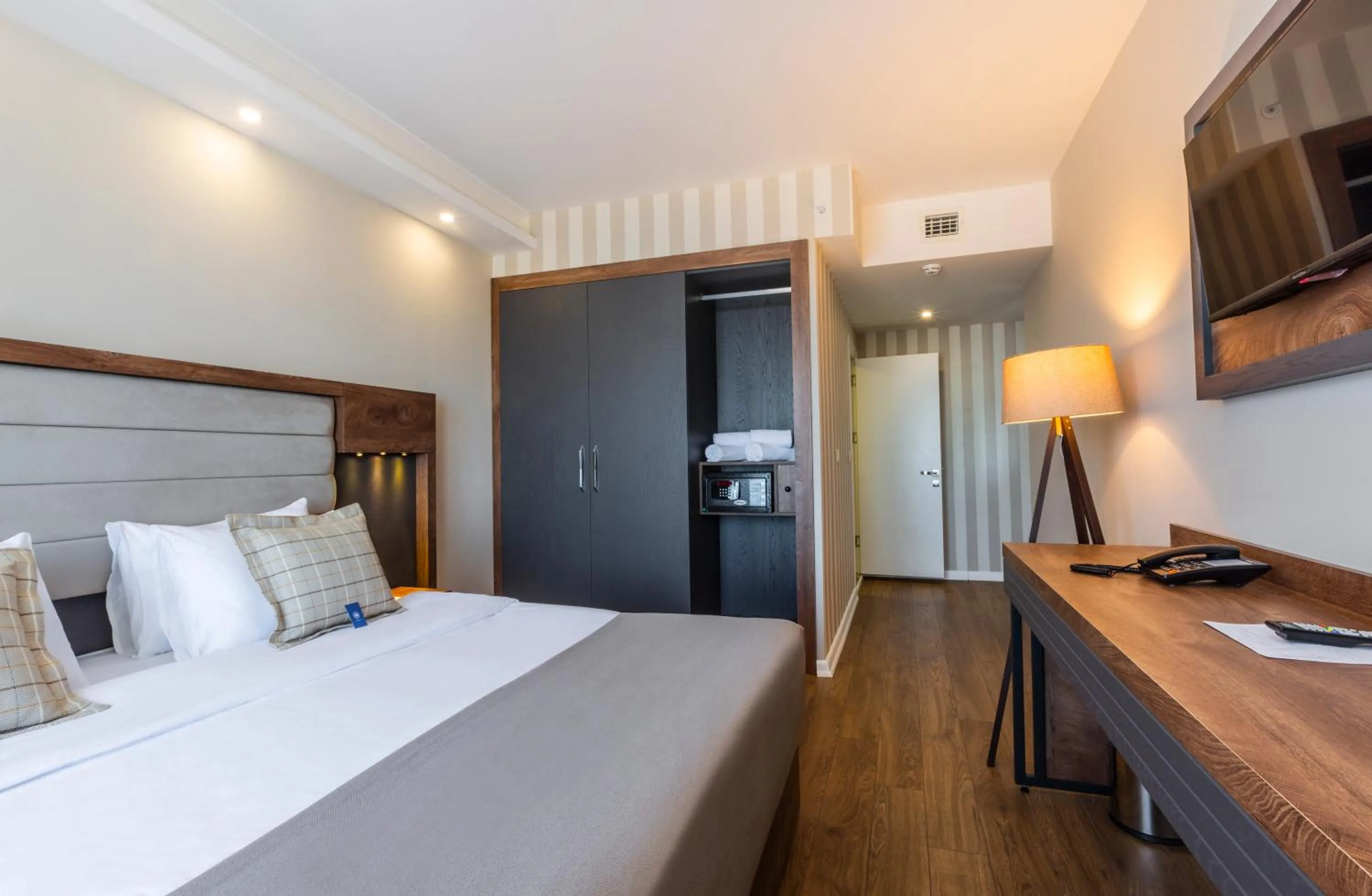 Bed in Misal Hotel Trabzon