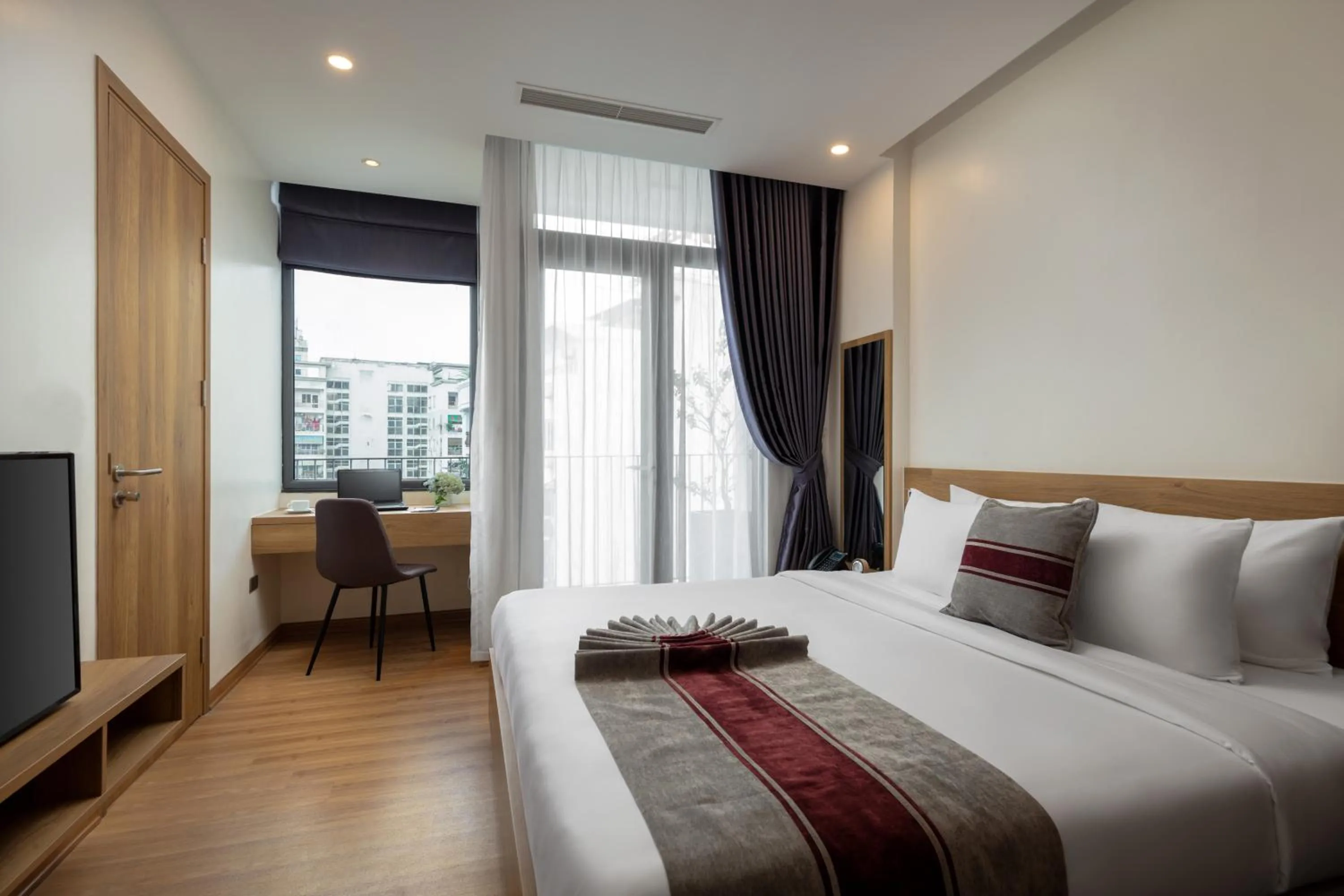 Bedroom, Bed in The Galaxy Home Hotel & Apartment