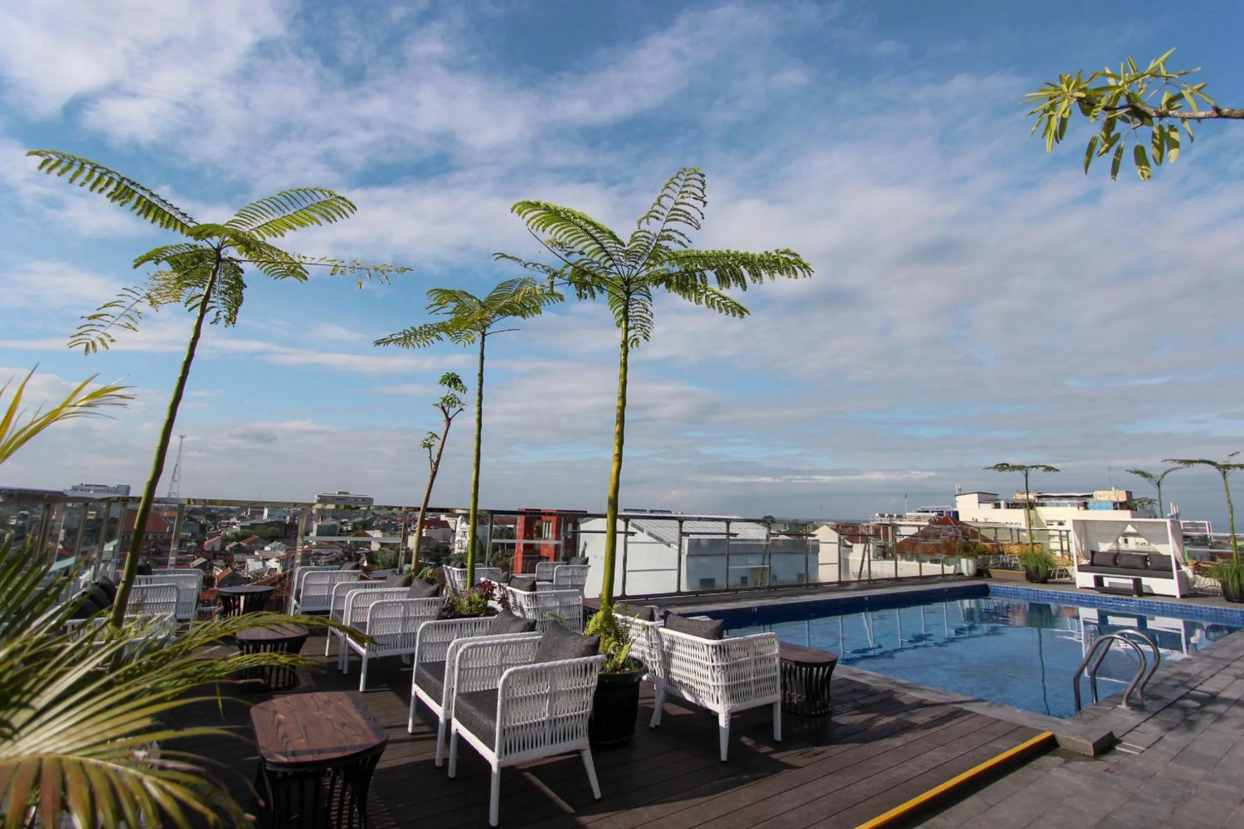 Swimming pool in Hotel FortunaGrande Malioboro Yogyakarta