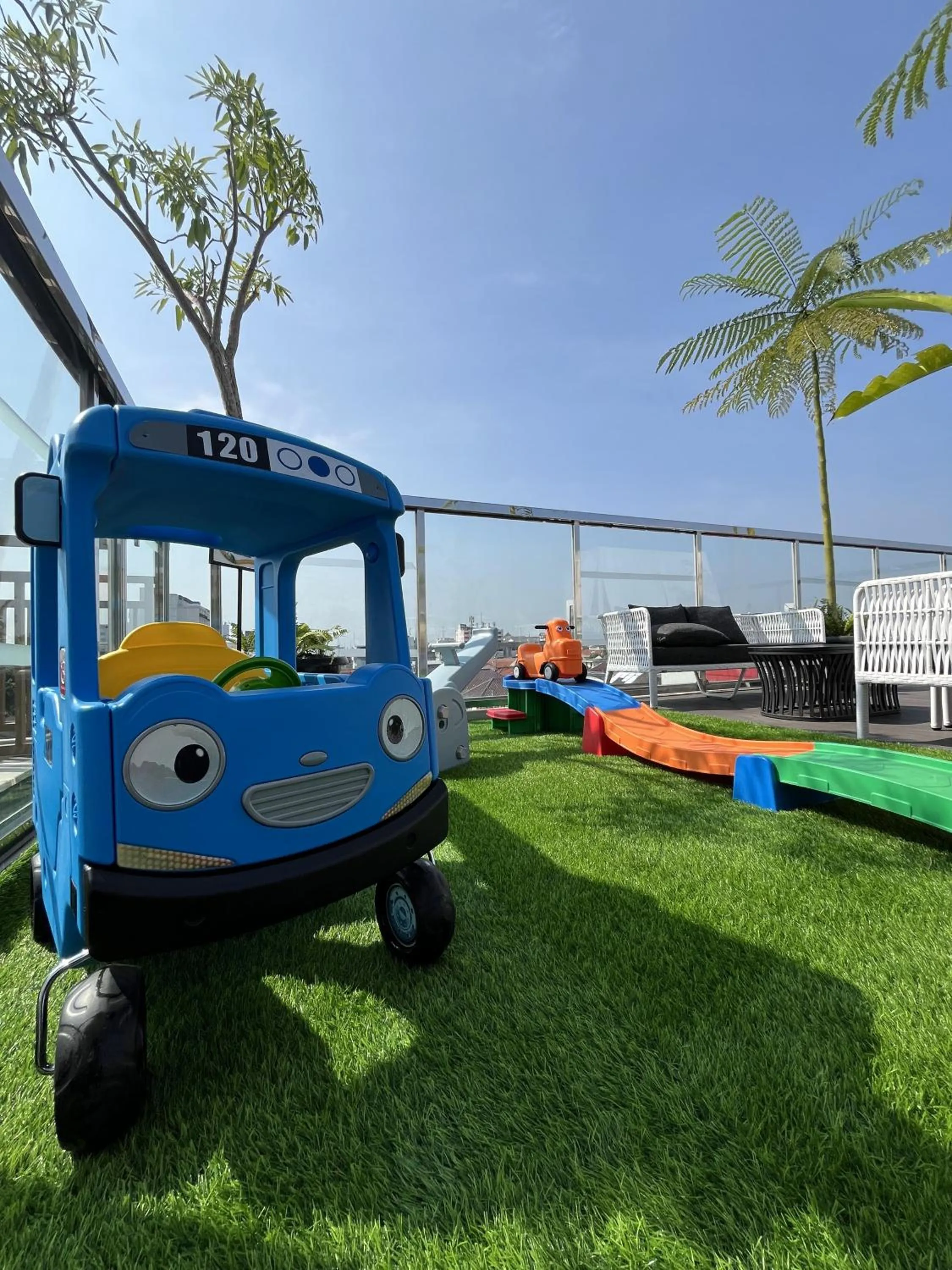 Children play ground in Hotel FortunaGrande Malioboro Yogyakarta