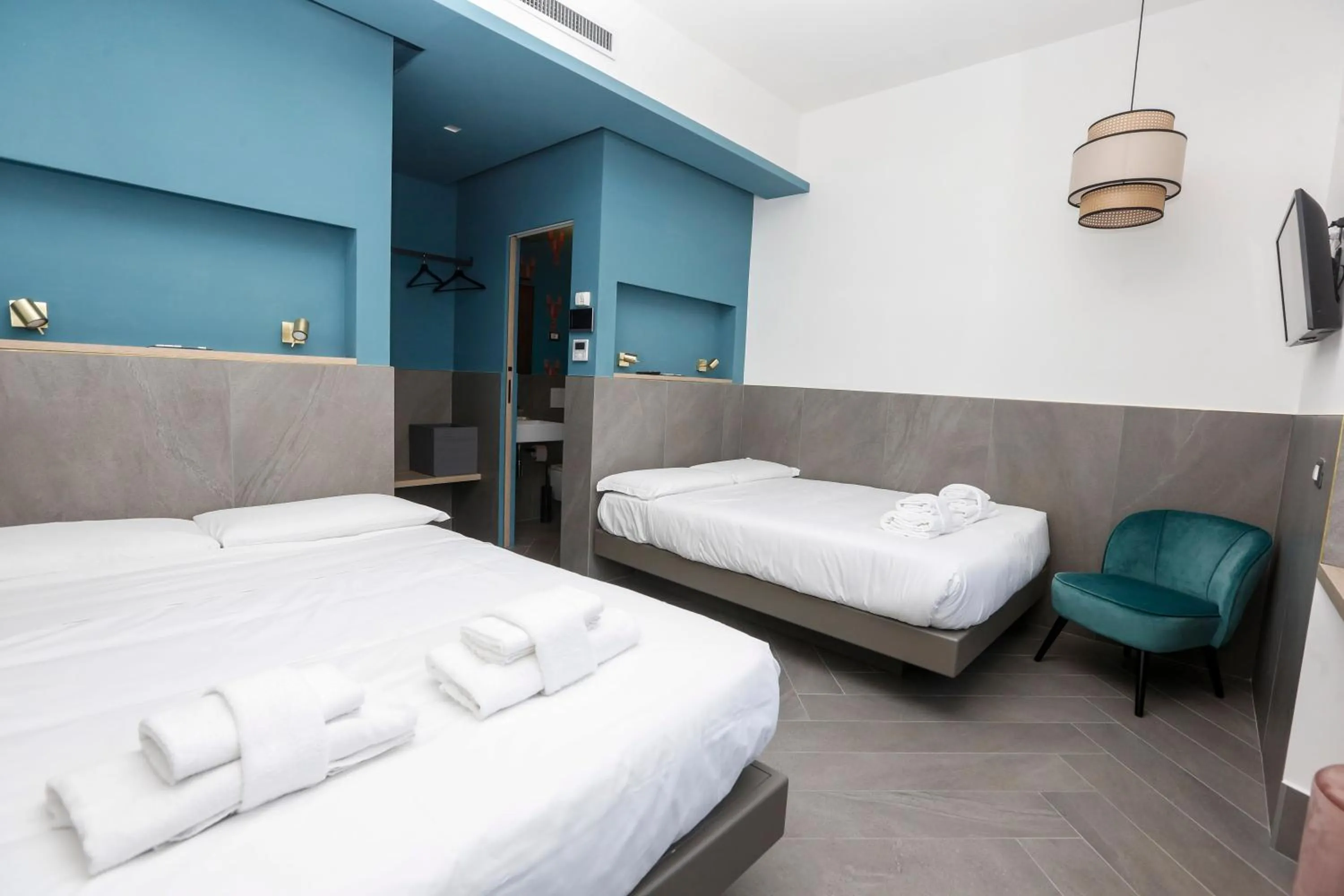 Bed in Ottaviano Smart Rooms