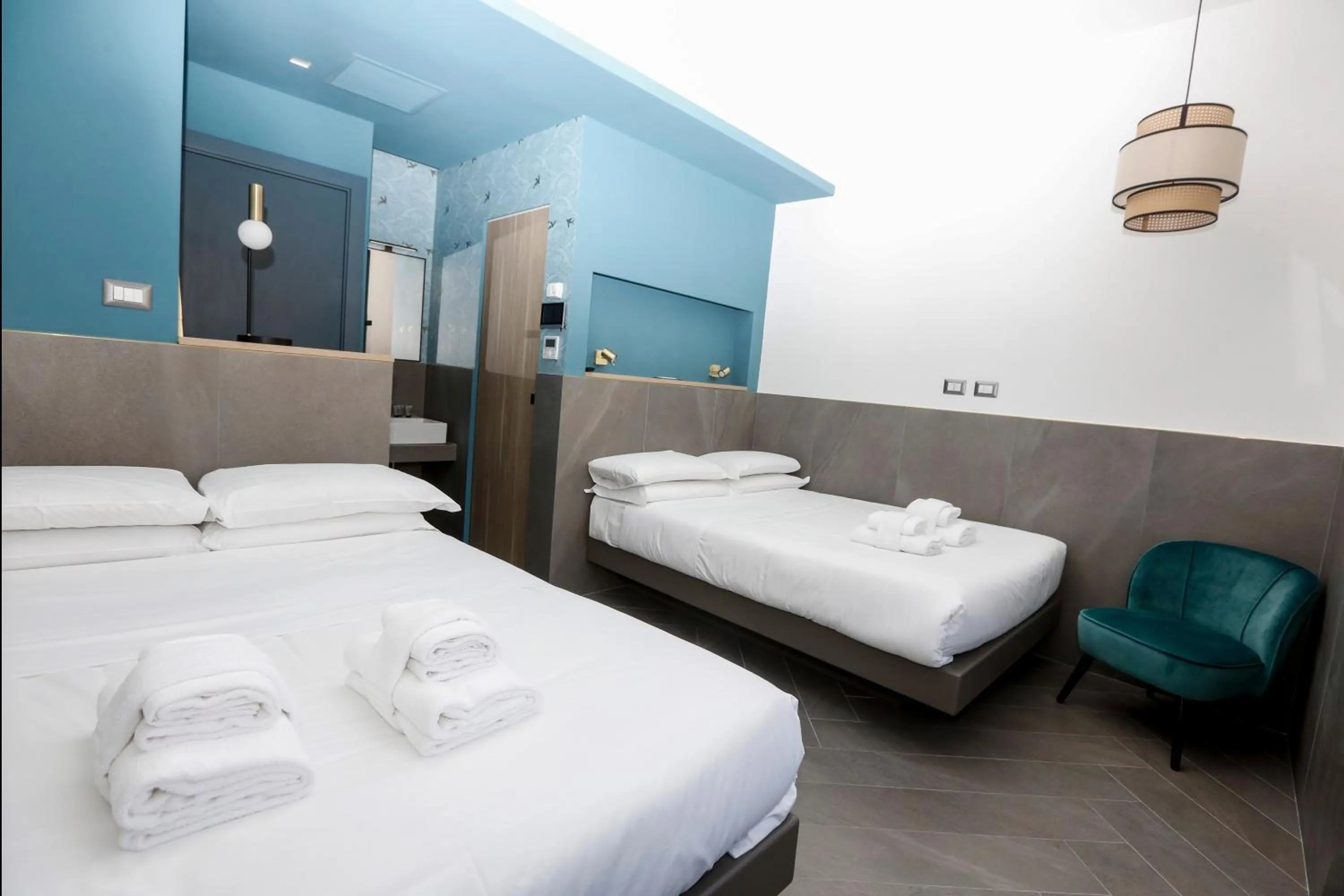 Bed in Ottaviano Smart Rooms