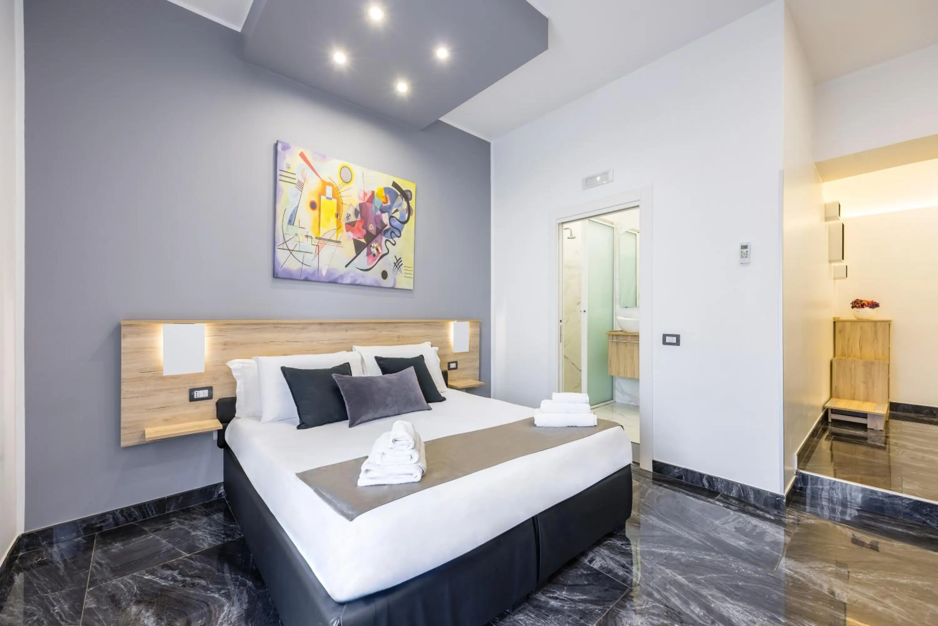 Bed in Palace Napoli