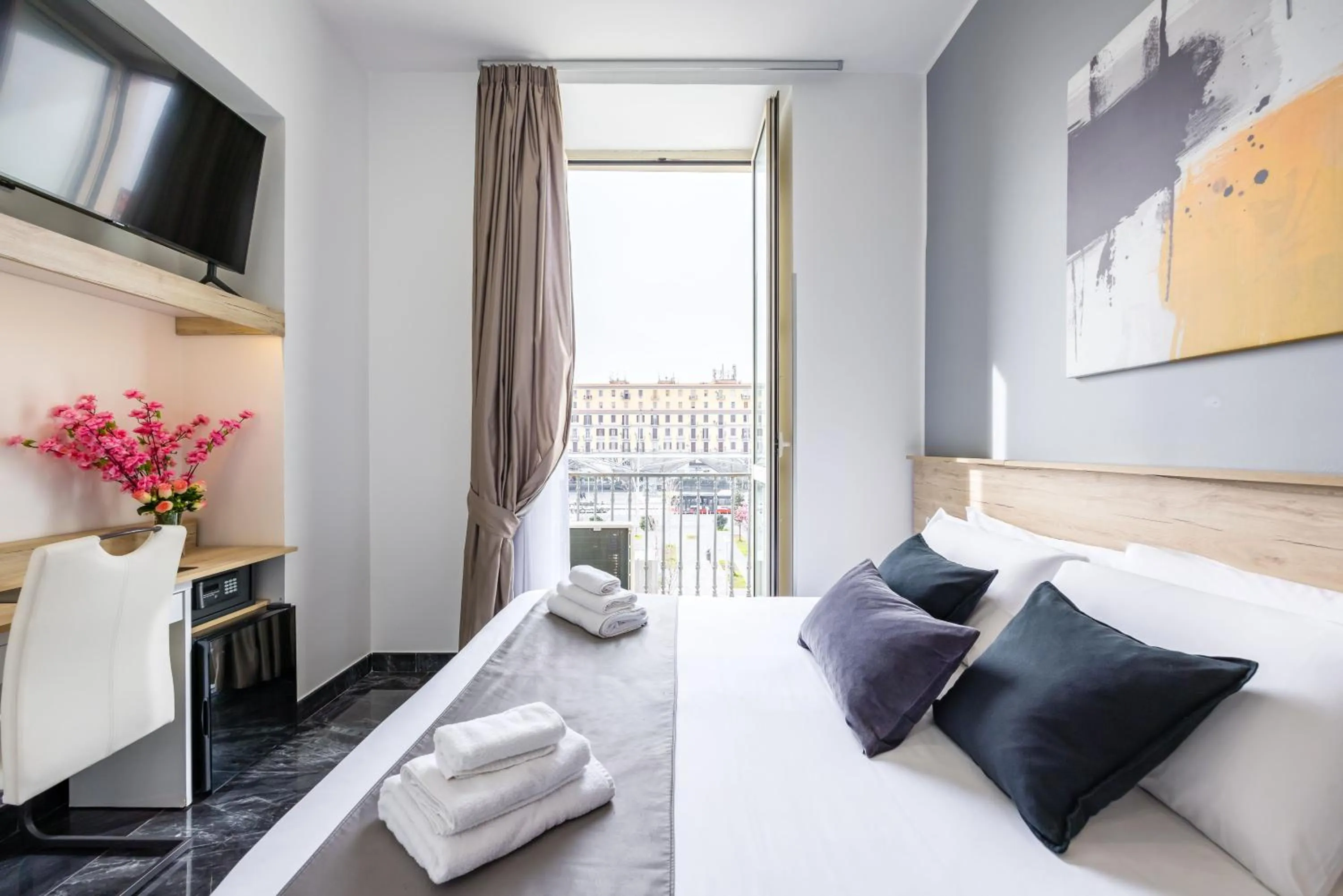 Bed in Palace Napoli