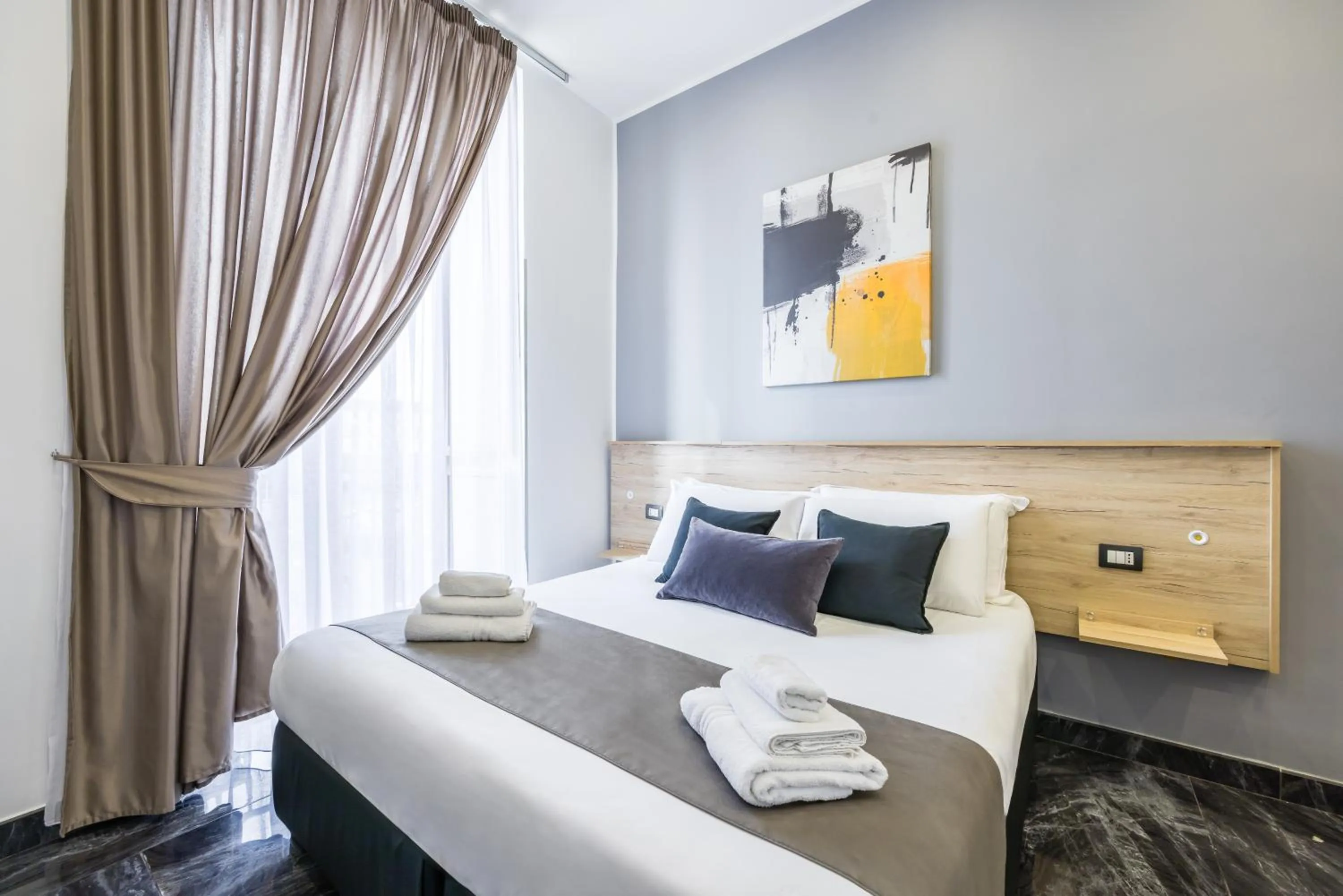 Bed in Palace Napoli