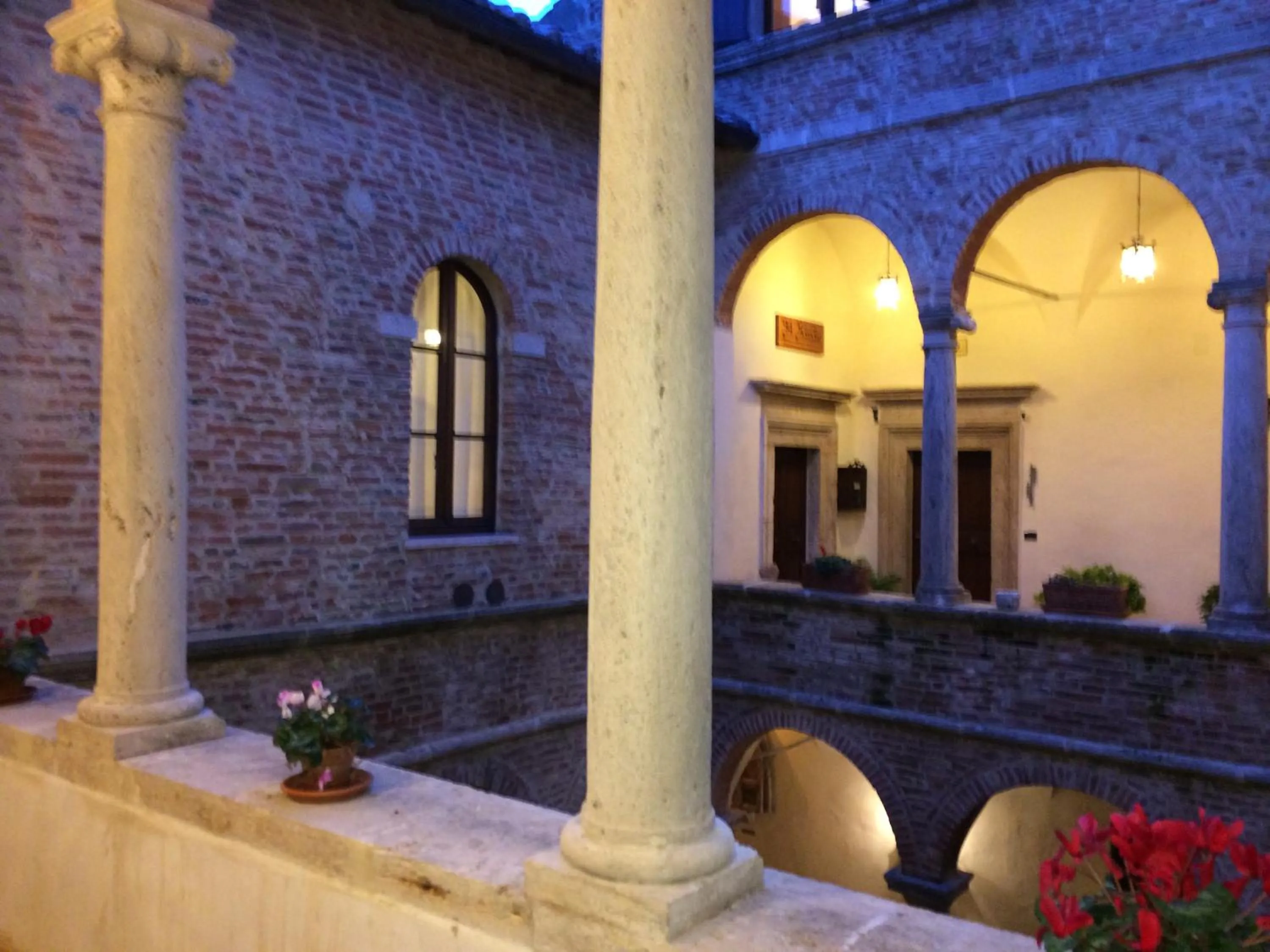 Patio in Meublé il Riccio