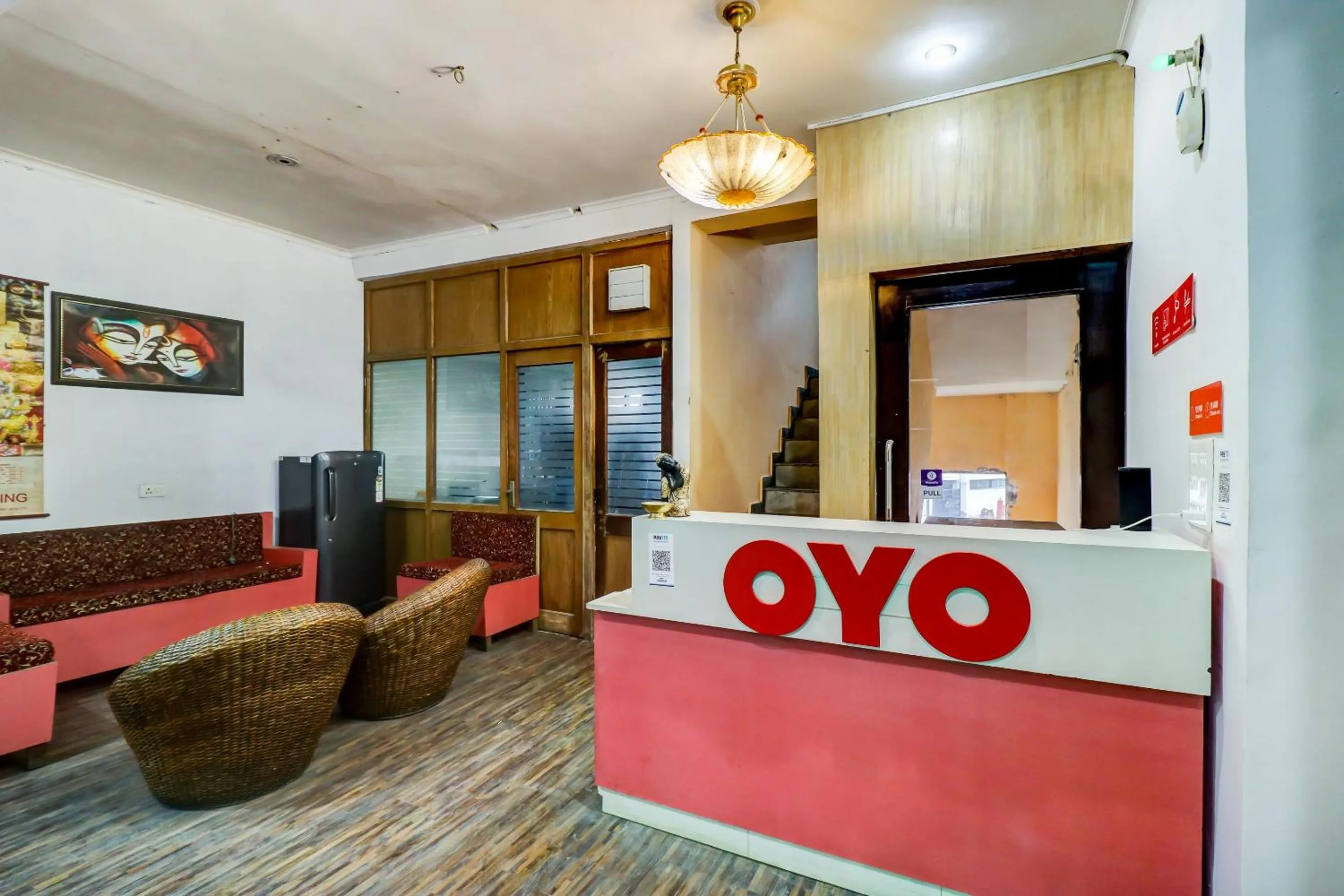 Lobby or reception in Super Hotel O Dhruv Inn