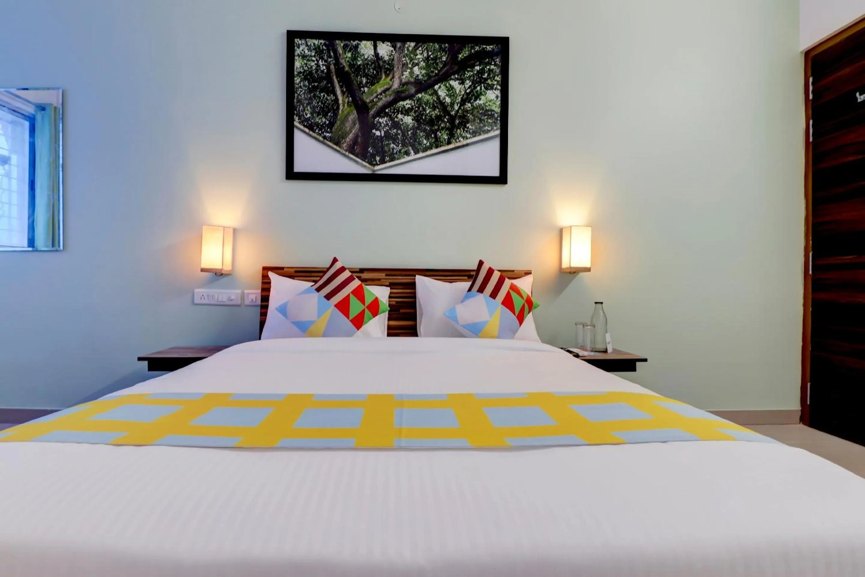 Bedroom, Bed in Hotel O Home Exotic Stay Bsk rd Stage