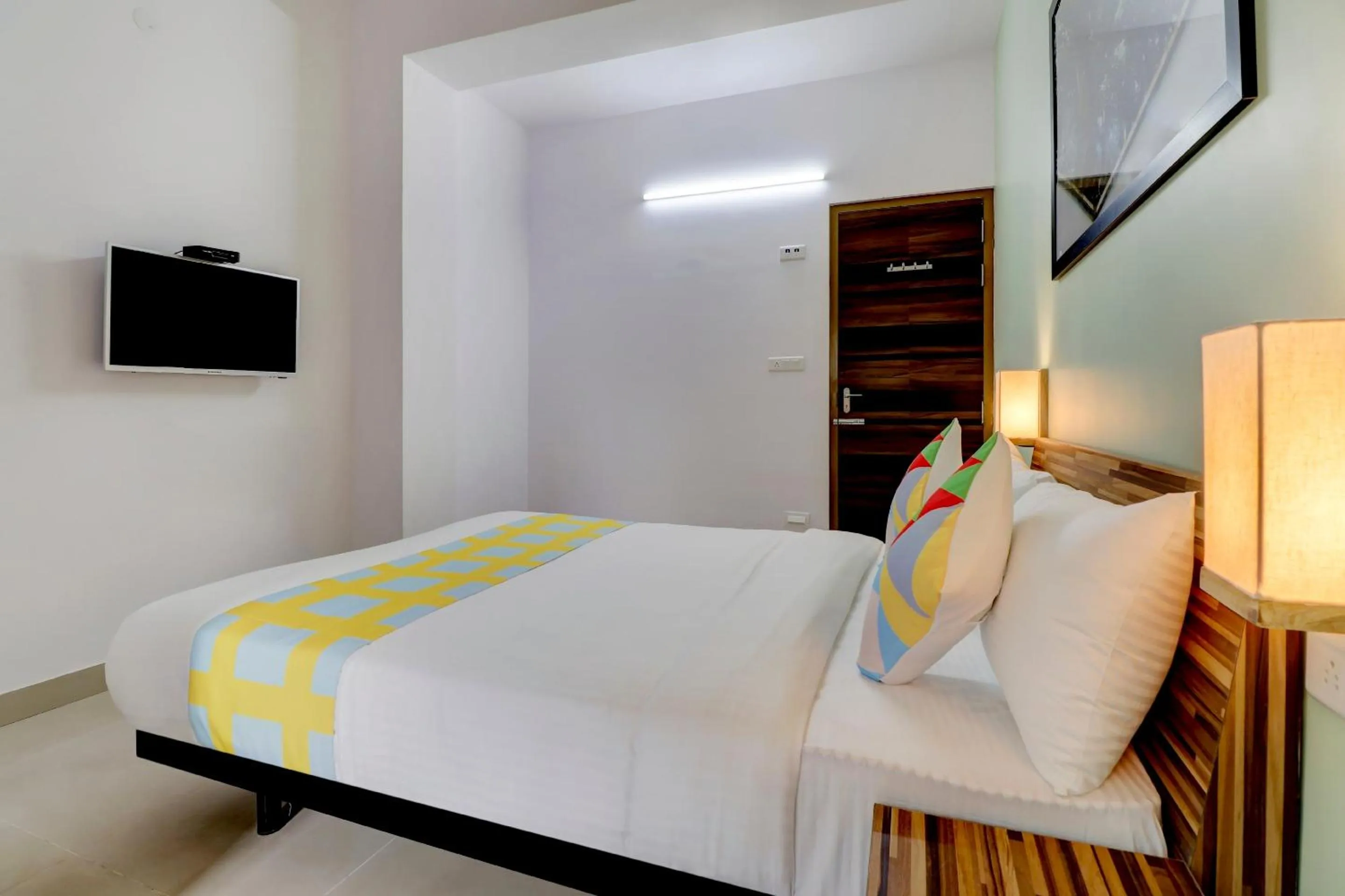 Bedroom, Bed in Hotel O Home Exotic Stay Bsk rd Stage
