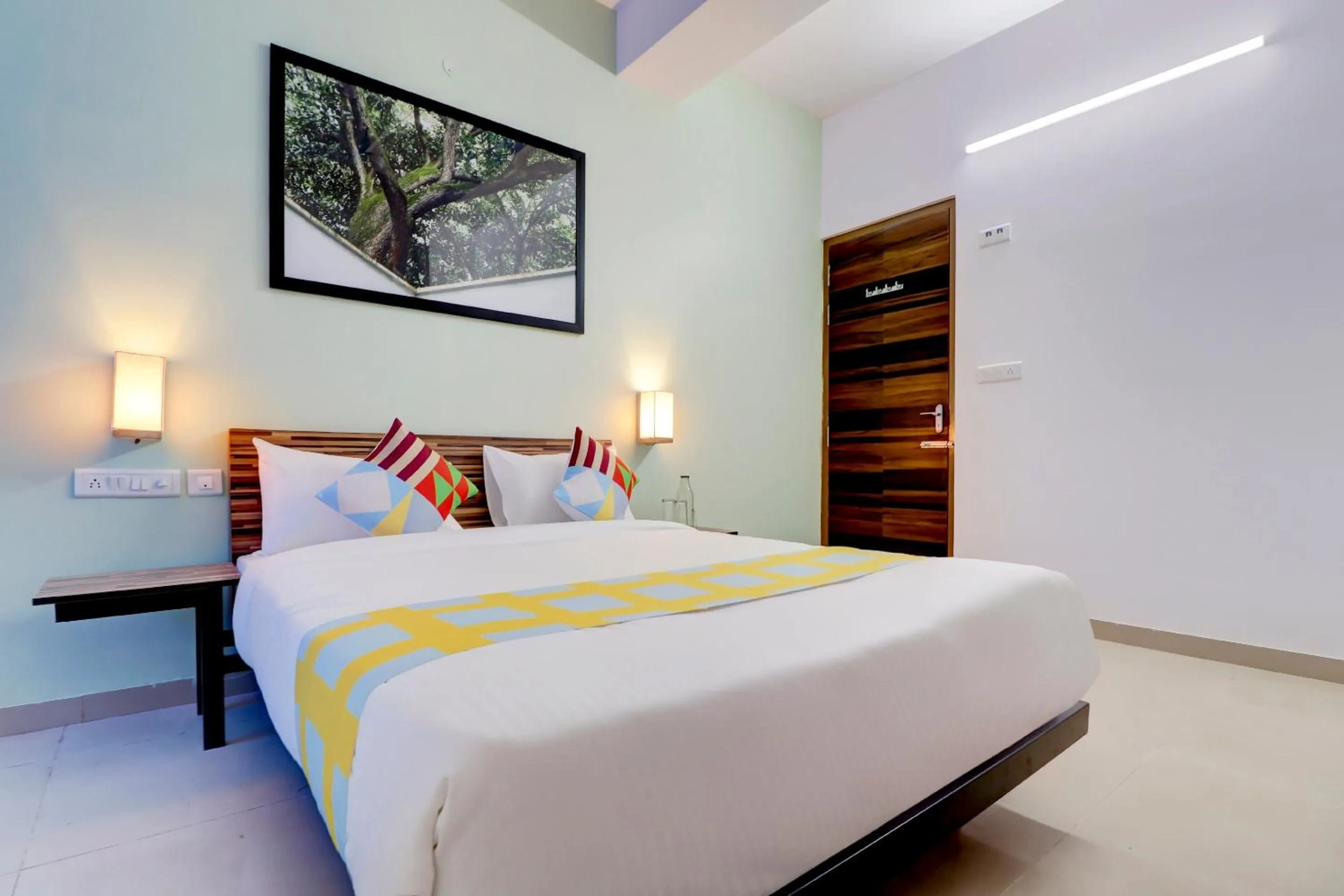 Bedroom, Bed in Hotel O Home Exotic Stay Bsk rd Stage