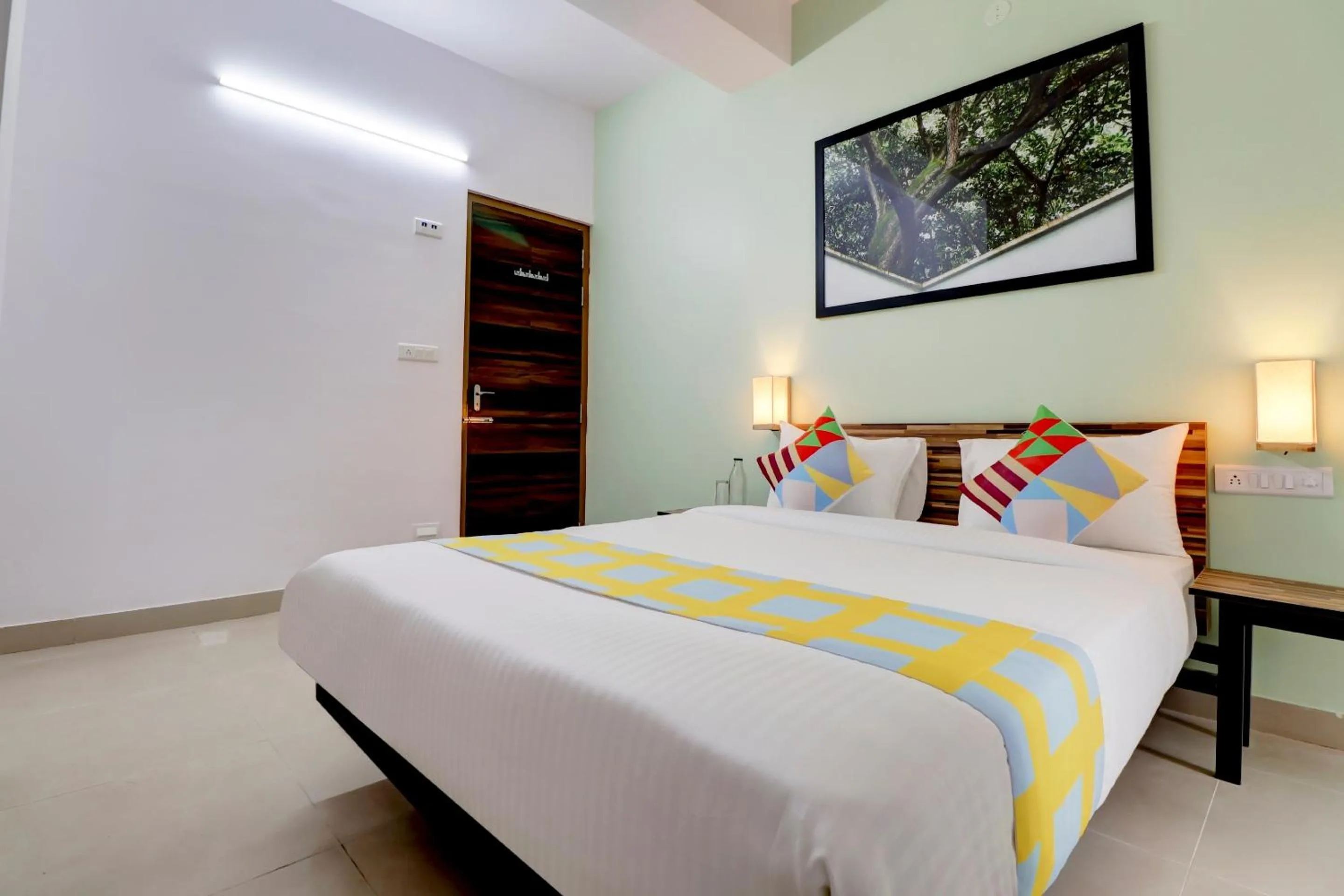 Bedroom, Bed in Hotel O Home Exotic Stay Bsk rd Stage