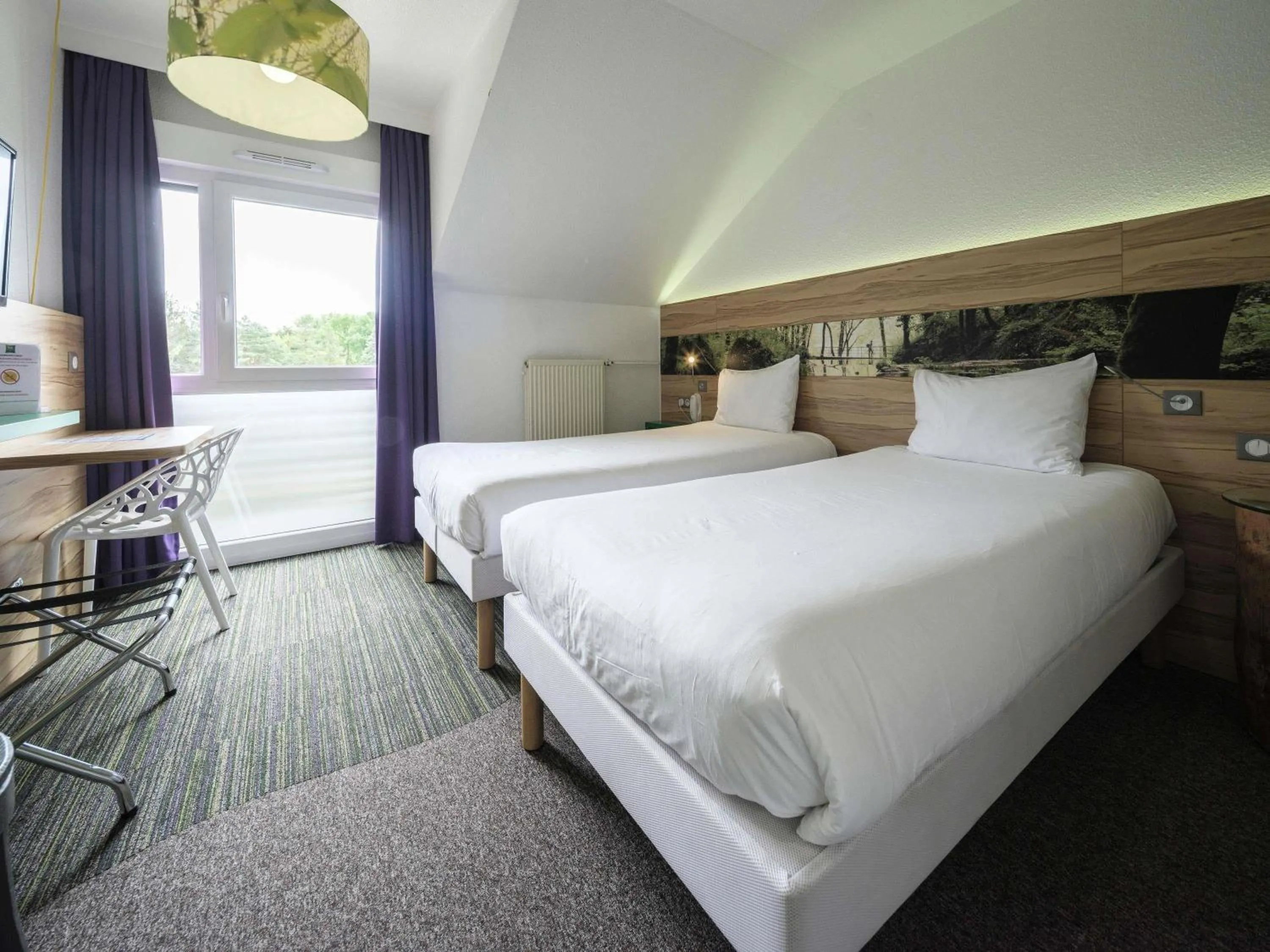 Bedroom, Bed in ibis Styles Sarrebourg